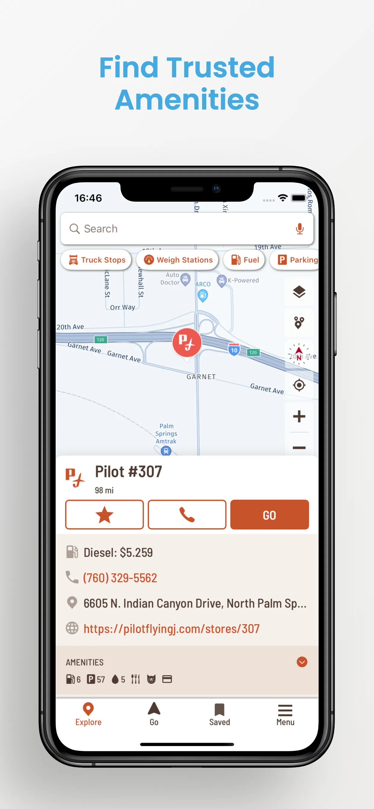 Hammer: Truck GPS & Maps iphone screenshot 6