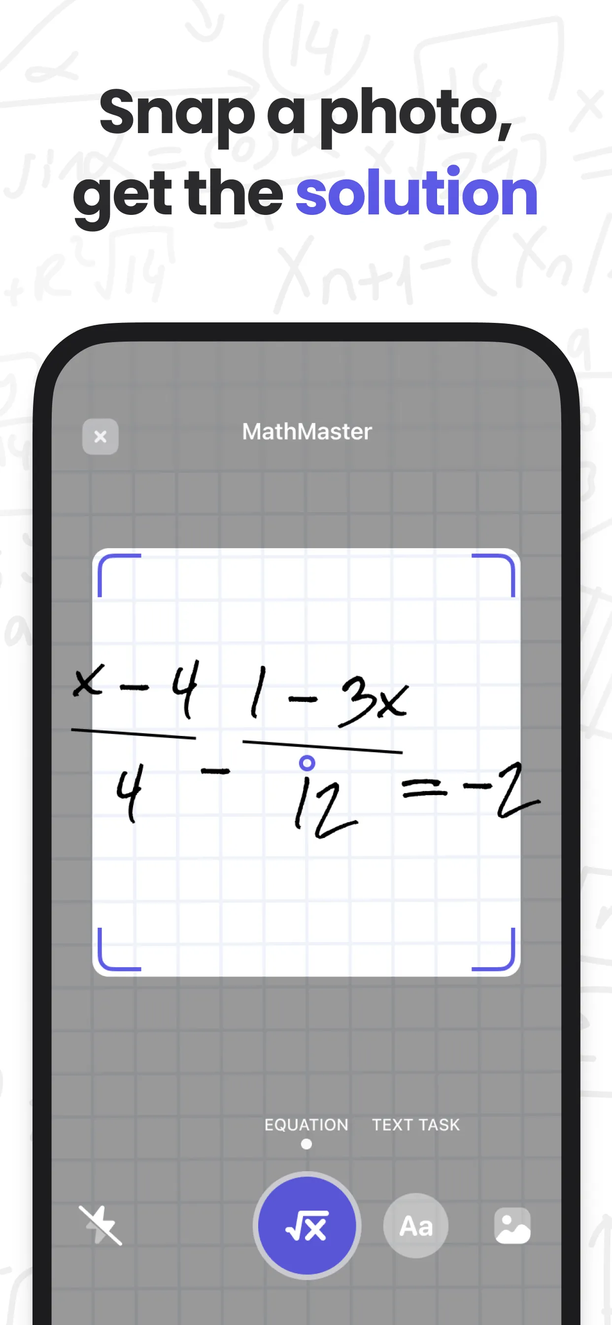 MathMaster: Math Solver & Help iphone screenshot 1