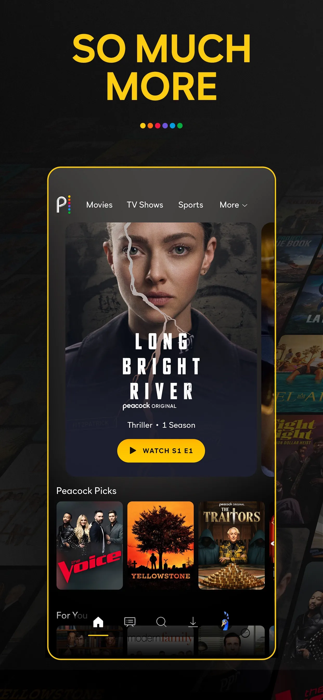 Peacock TV: Stream TV & Movies iphone screenshot 2