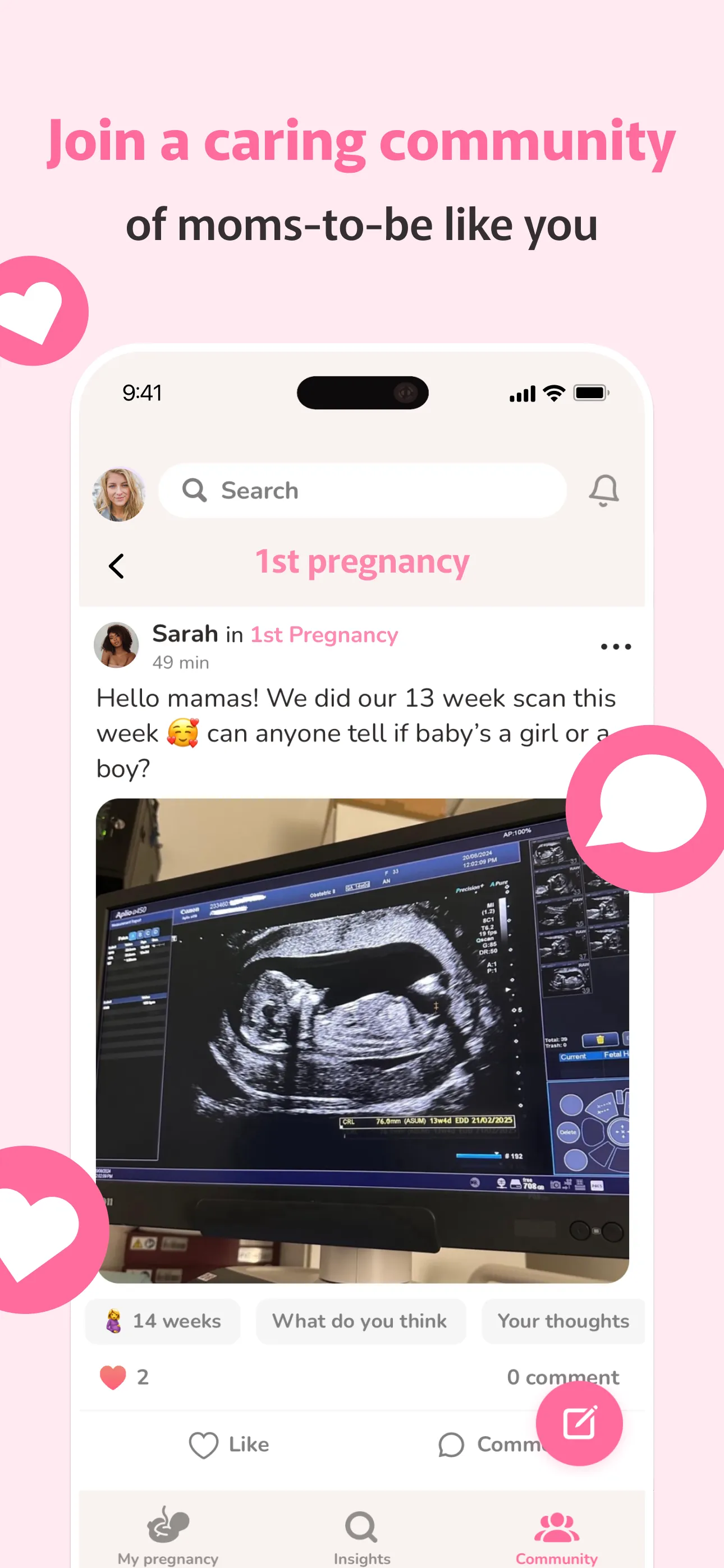 Pregnancy & Baby App: WeMoms iphone screenshot 7
