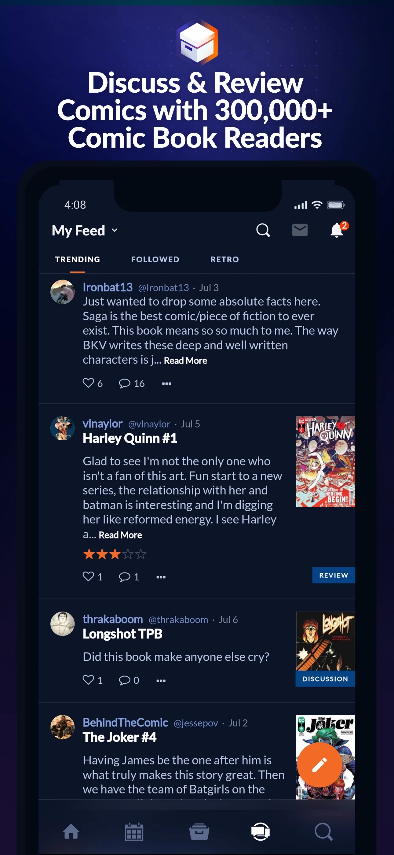Comic Geeks iphone screenshot 8