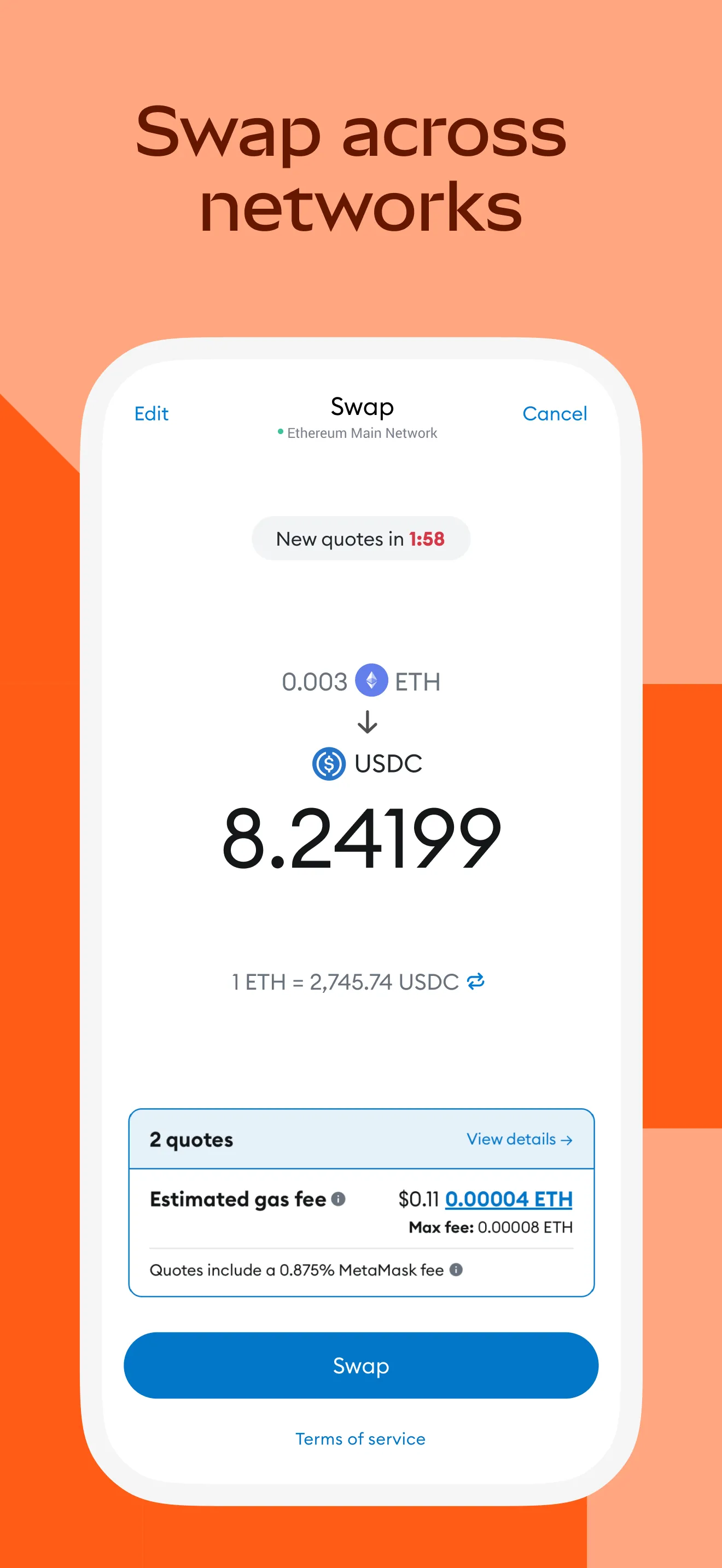 MetaMask - Crypto Wallet iphone screenshot 8