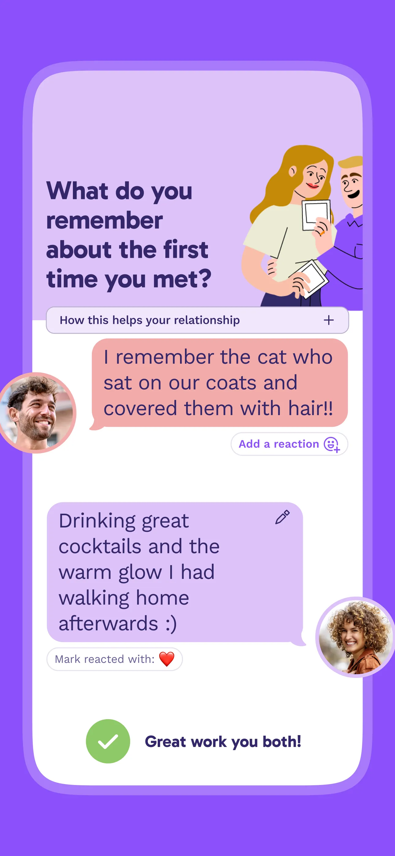 Paired: Couples & Relationship iphone screenshot 2
