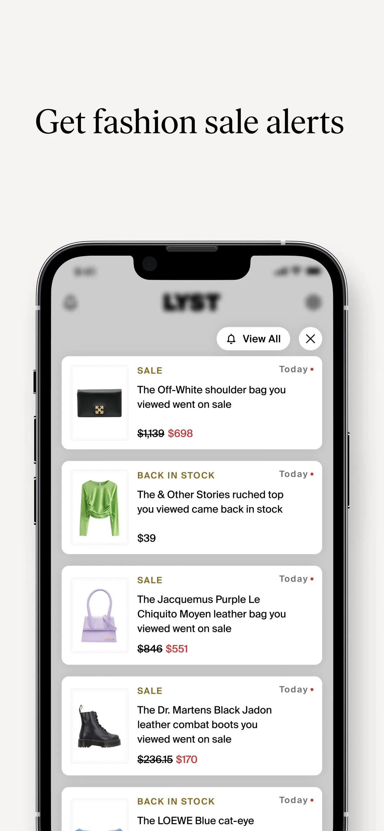 Lyst: Shop Fashion Brands iphone screenshot 2