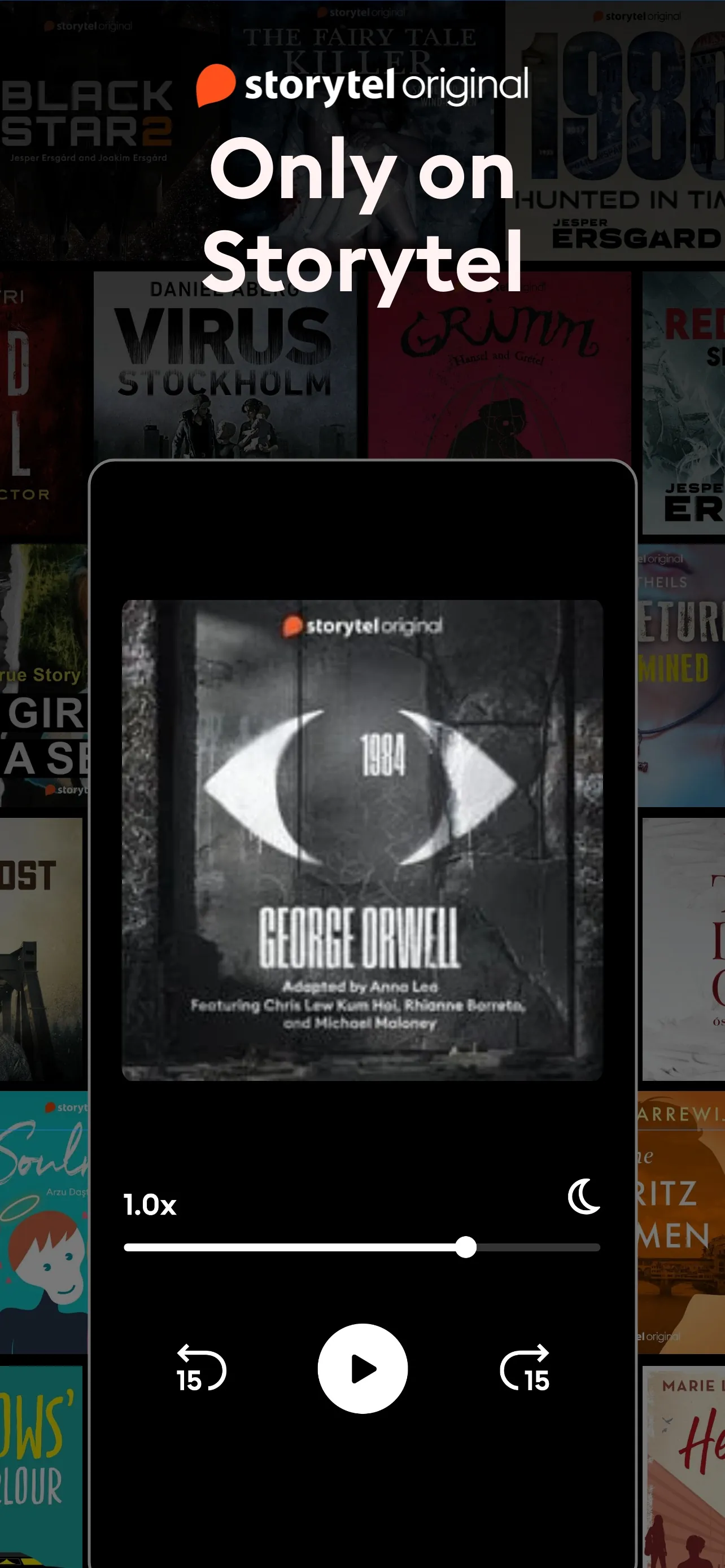 Storytel - Audiobooks Library iphone screenshot 7