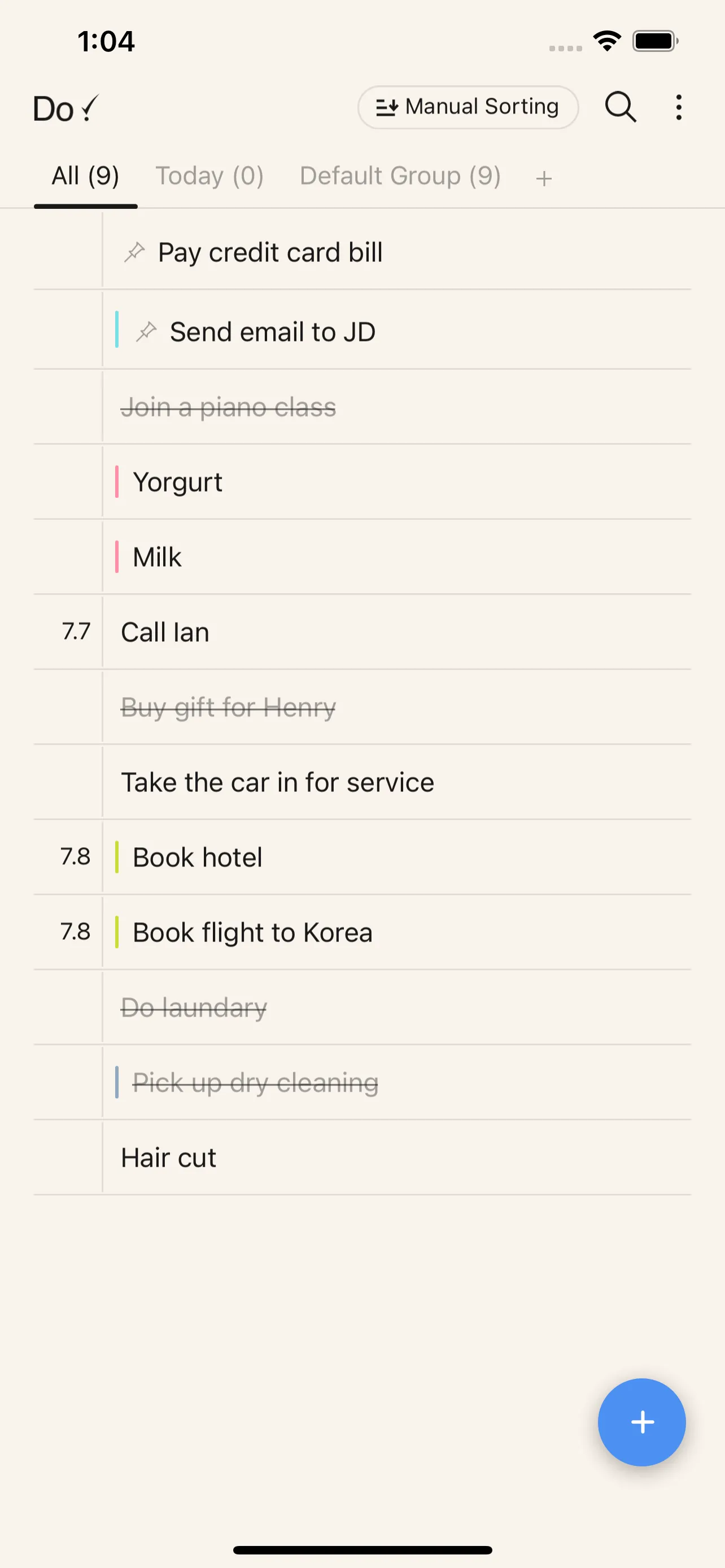 Do! - Simple To Do List iphone screenshot 3