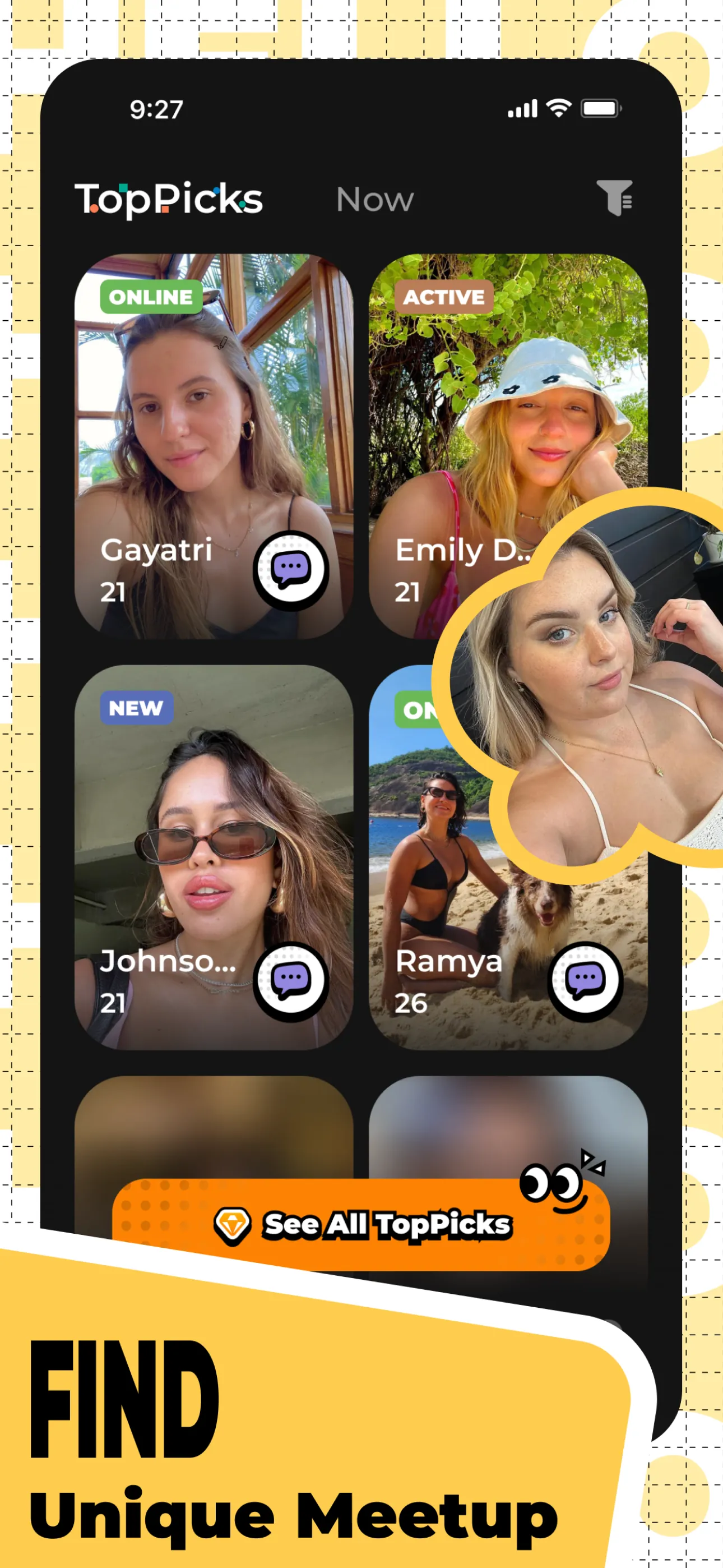 Mirevo - Chat & Match iphone screenshot 5