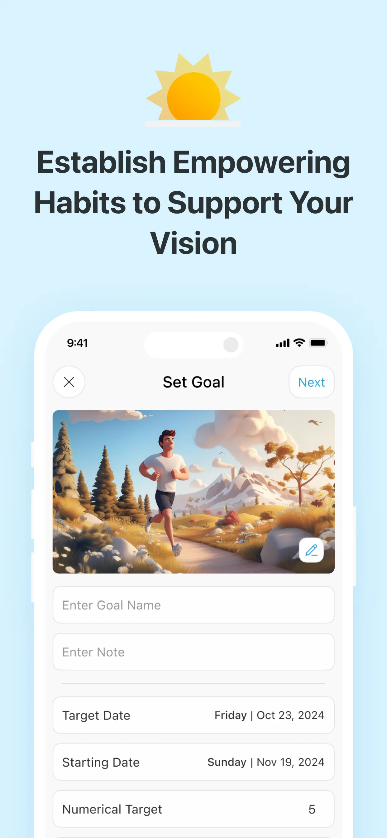 Goal Tracker & Routine Planner iphone screenshot 3