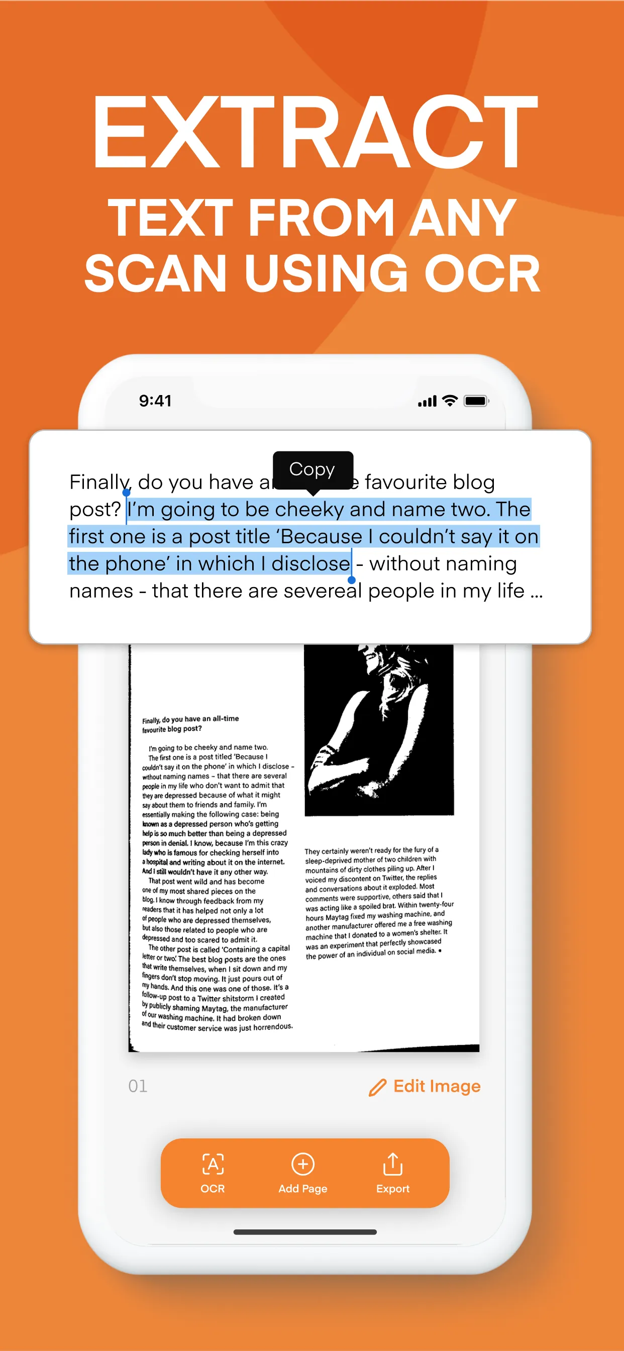 Scanner Vault: PDF & OCR Scan iphone screenshot 4