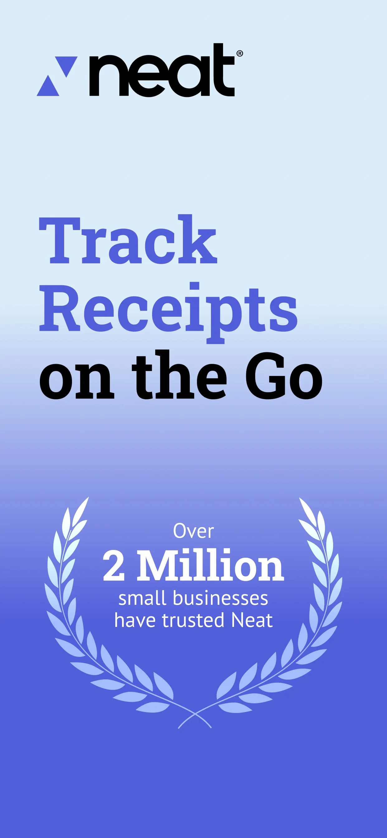 Neat: Receipt Tracker iphone screenshot 1