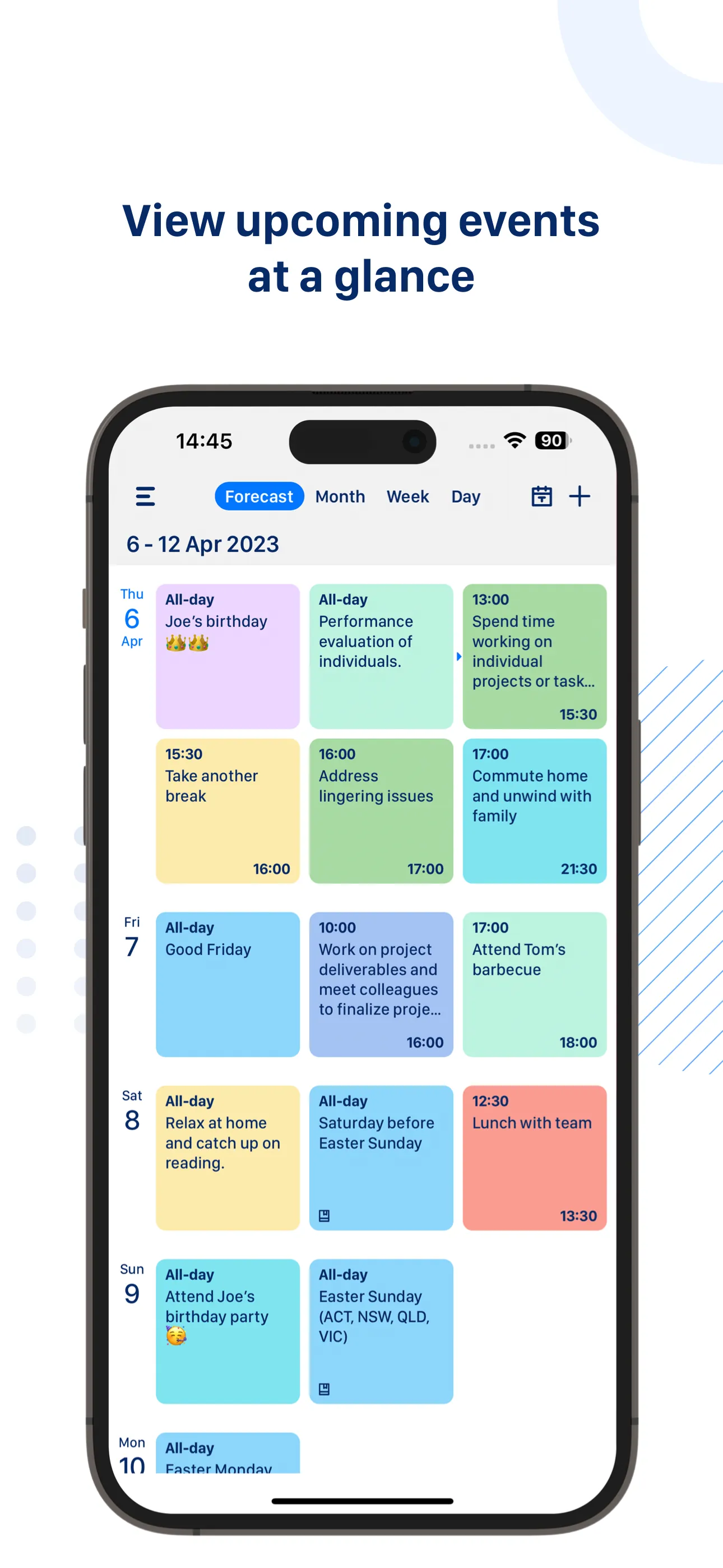 Tiny Calendar: Planner & Tasks iphone screenshot 3