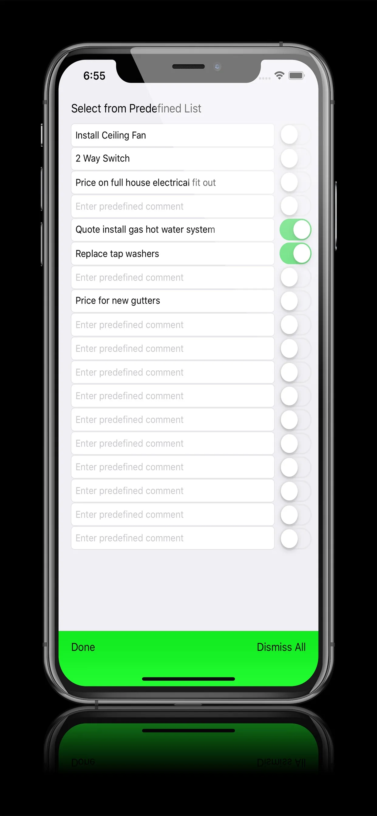 Customer Follow Up iphone screenshot 3