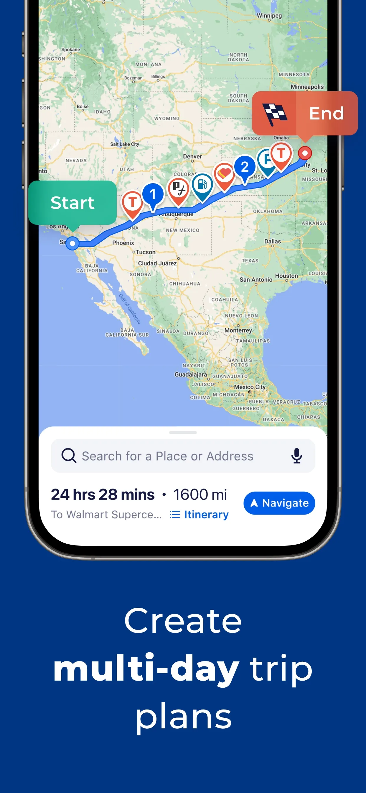 Trucker Path: Truck GPS & Map iphone screenshot 4