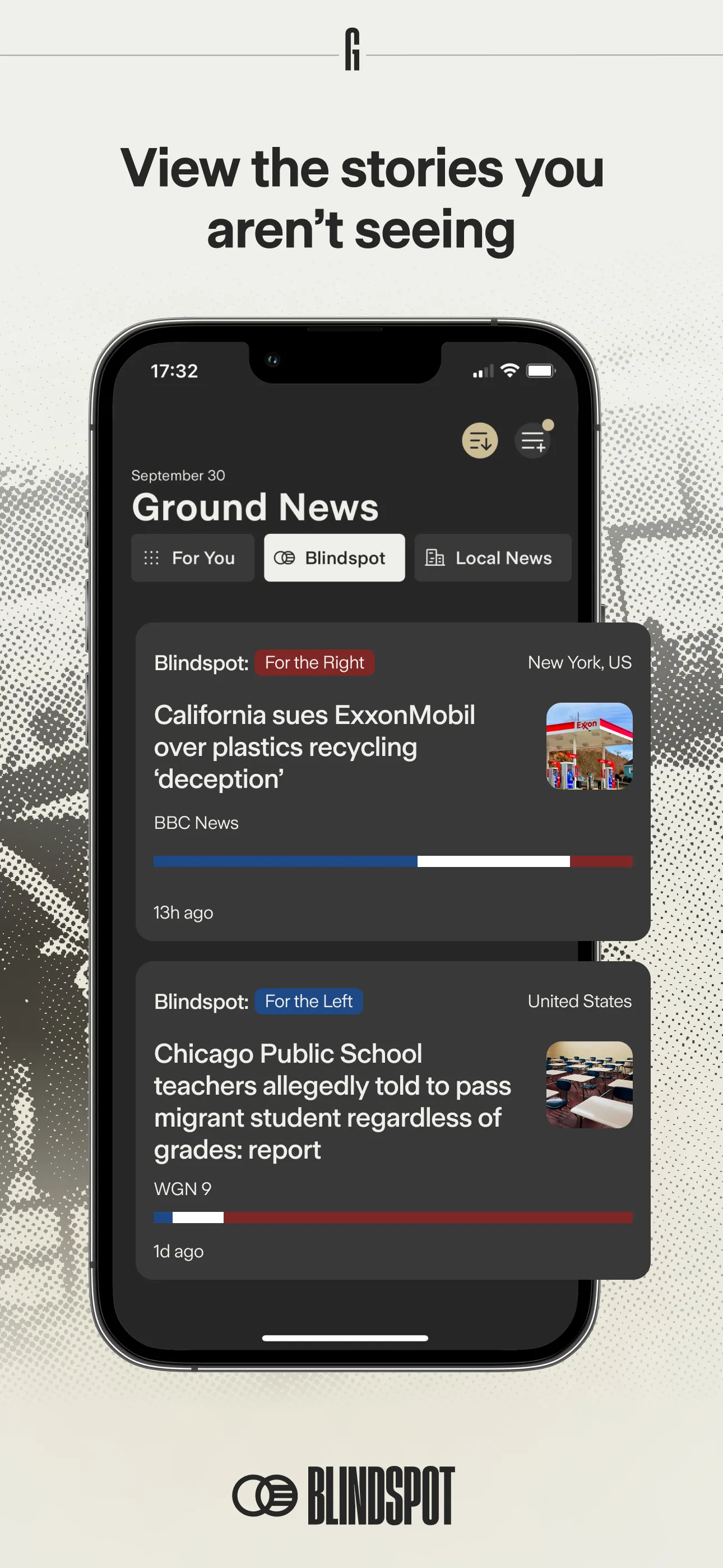 Ground News iphone screenshot 1