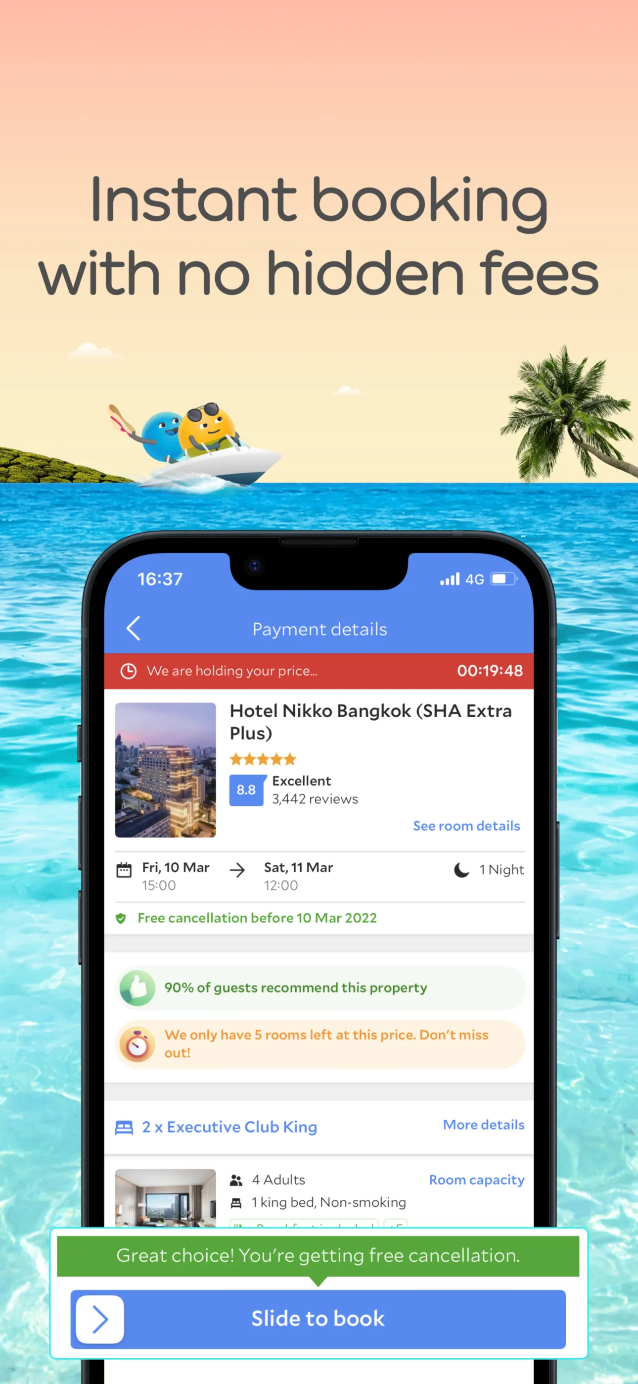 Agoda: Cheap Flights & Hotels iphone screenshot 4