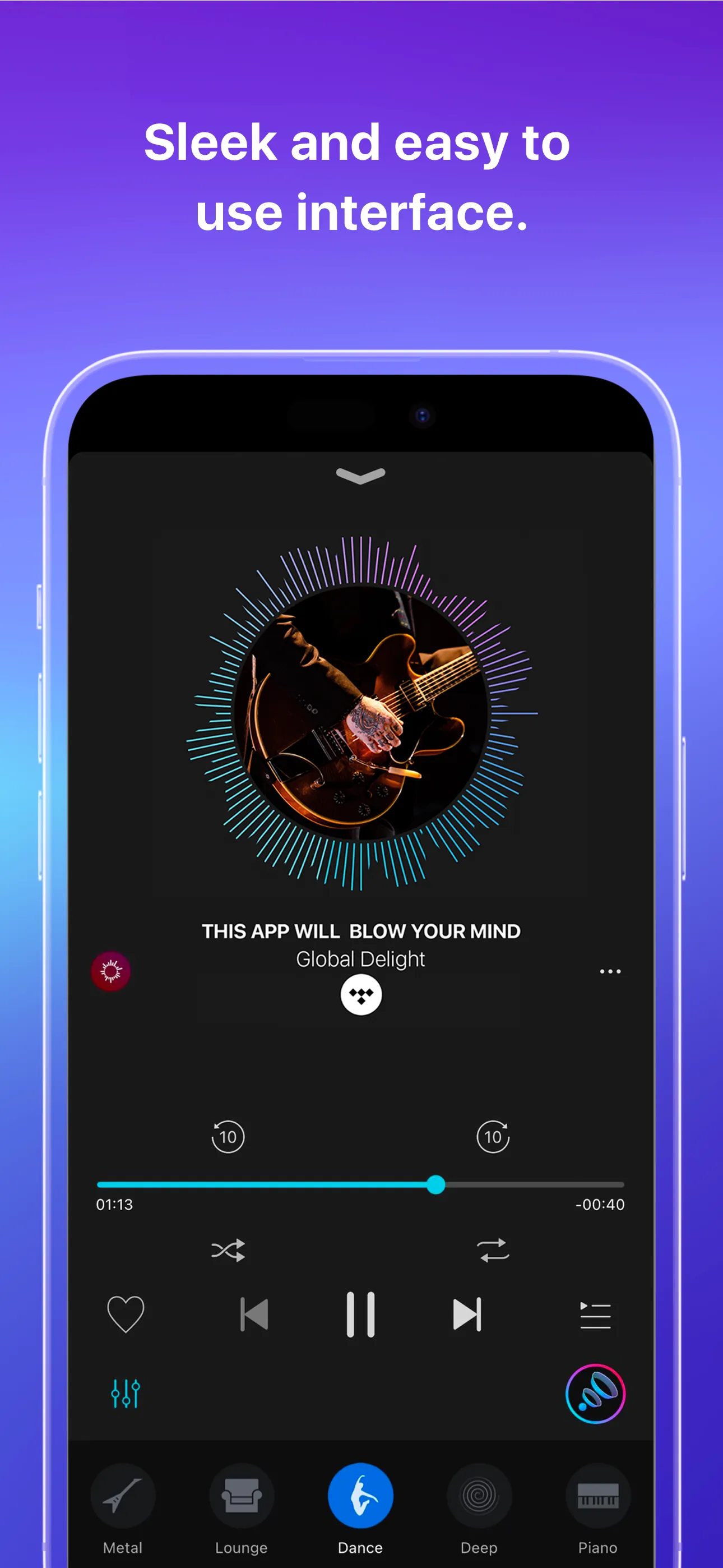 Boom: Bass Booster & Equalizer iphone screenshot 9