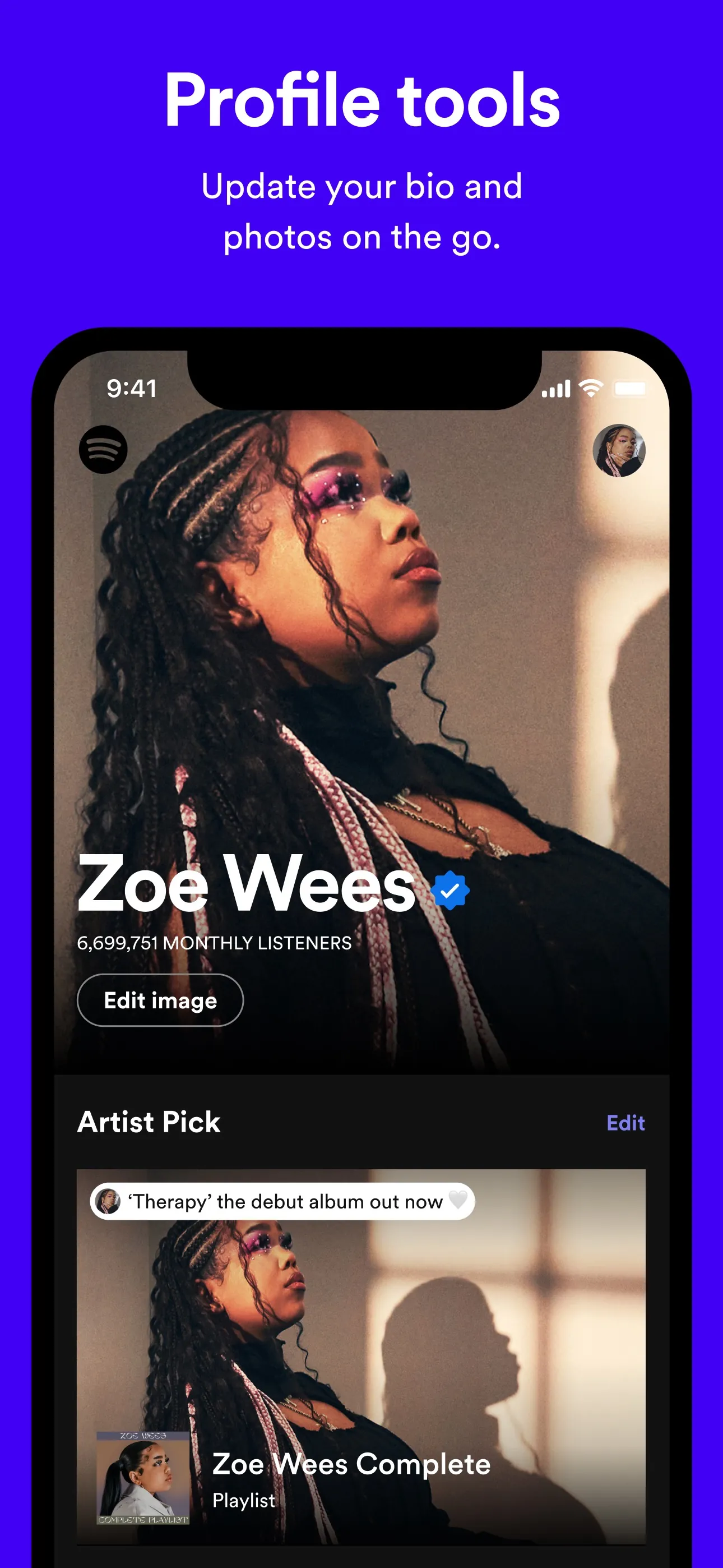 Spotify for Artists iphone screenshot 4