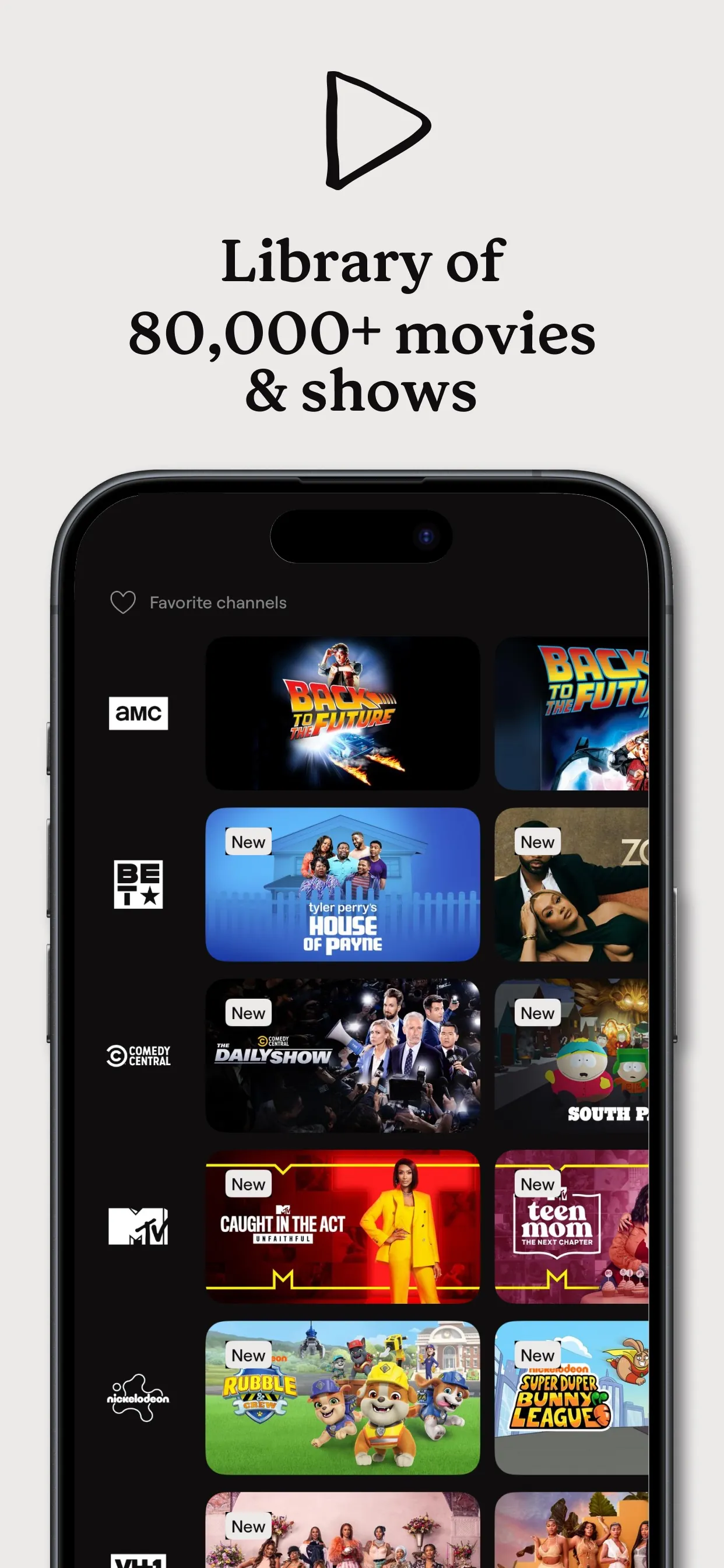 Philo: Shows, Movies & Live TV iphone screenshot 3
