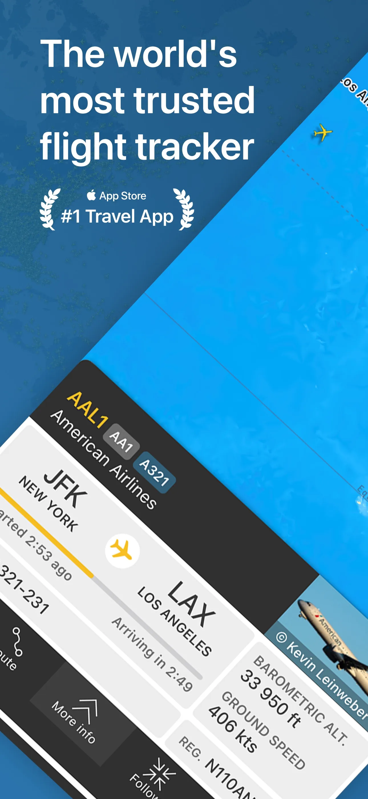 Flightradar24 | Flight Tracker iphone screenshot 1