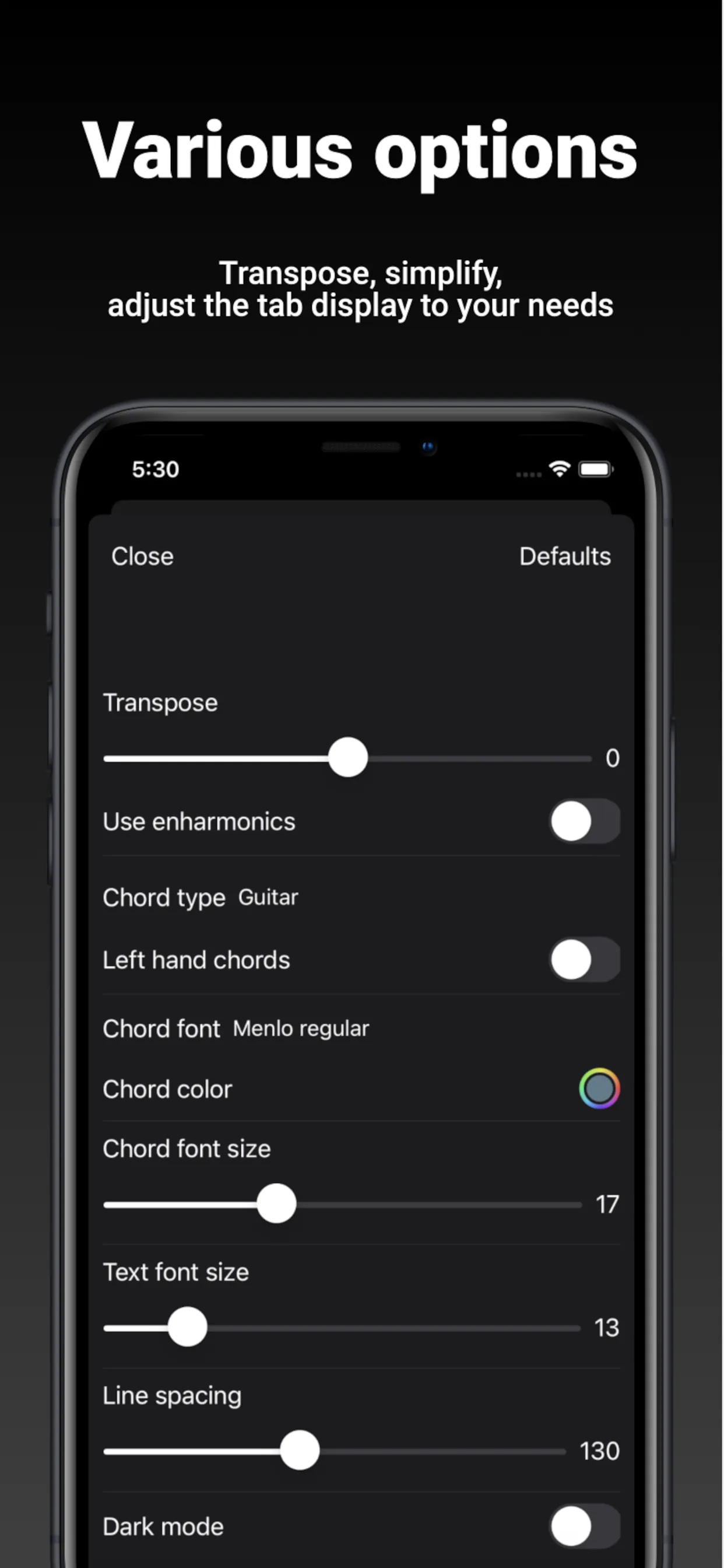 GuitarTab - Tabs & chords Pro iphone screenshot 5
