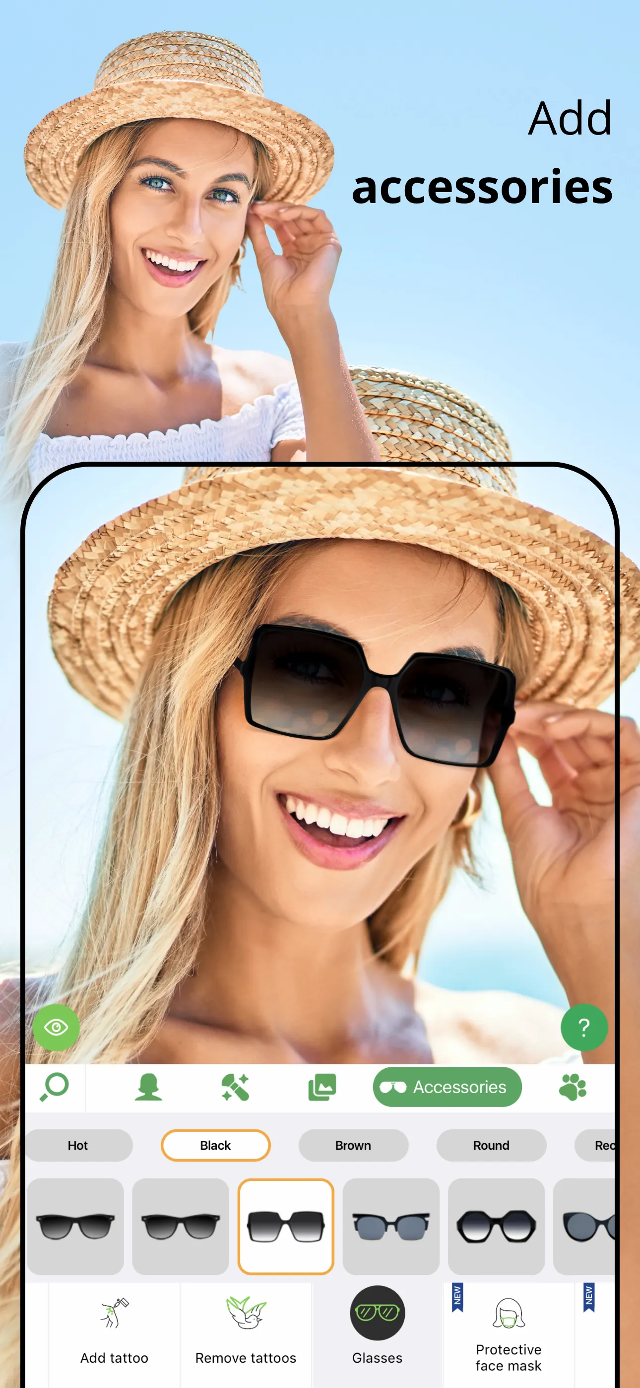 Retouch Me: Face, Body Editor iphone screenshot 9