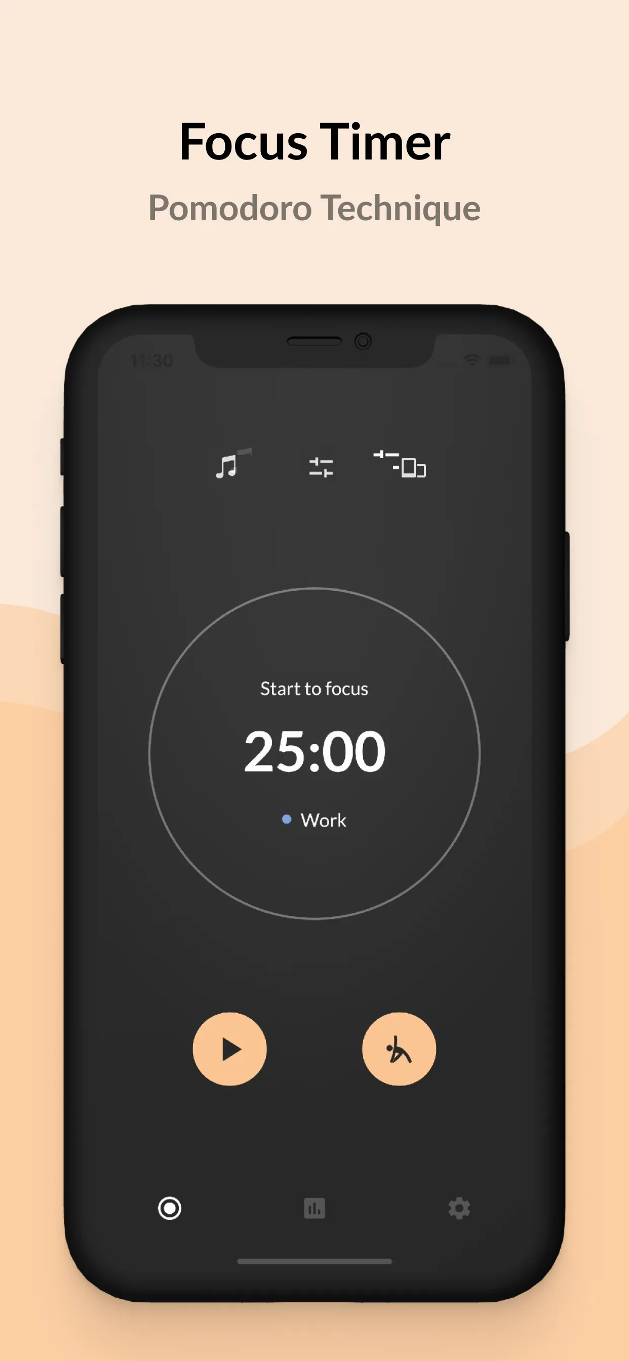 Pomodoro Timer - Foca iphone screenshot 2