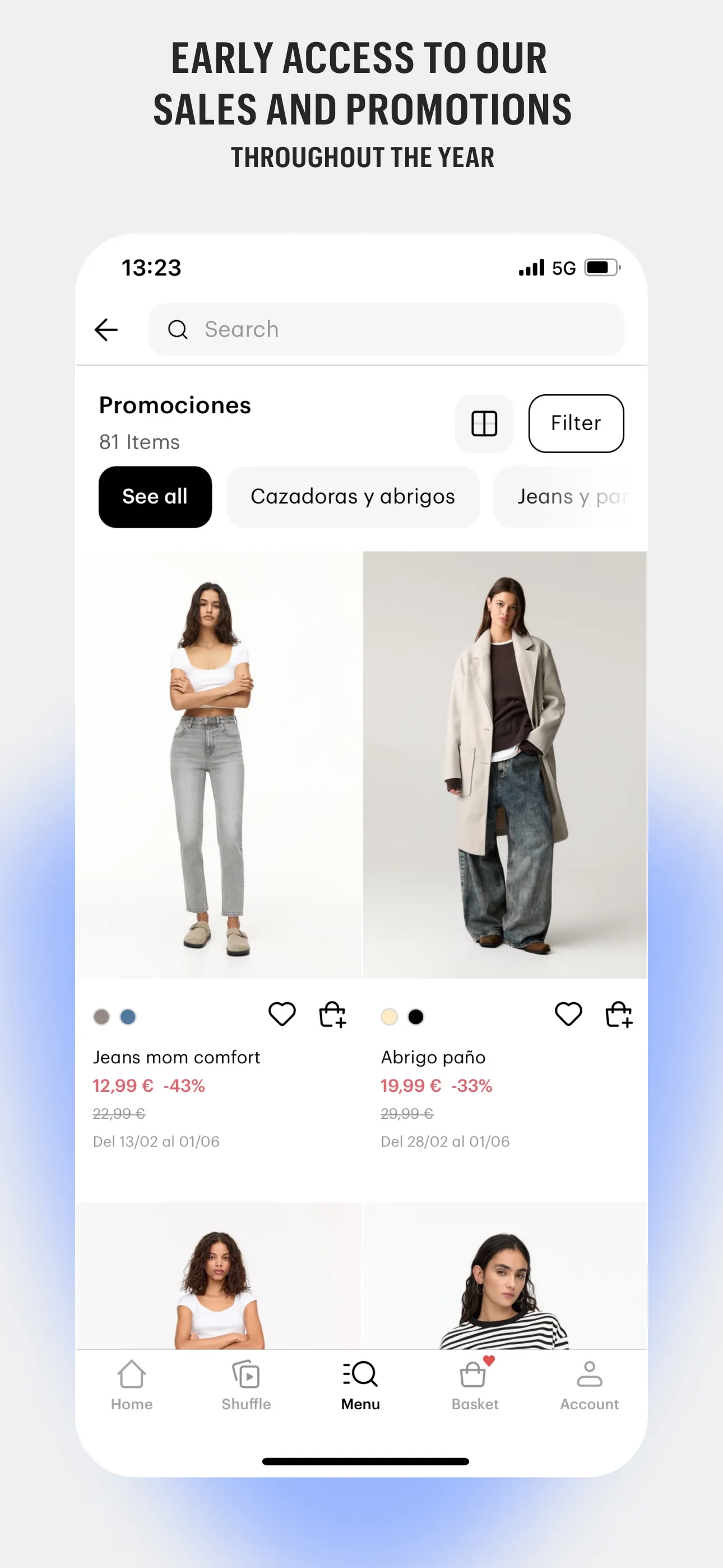 PULL&BEAR iphone screenshot 5
