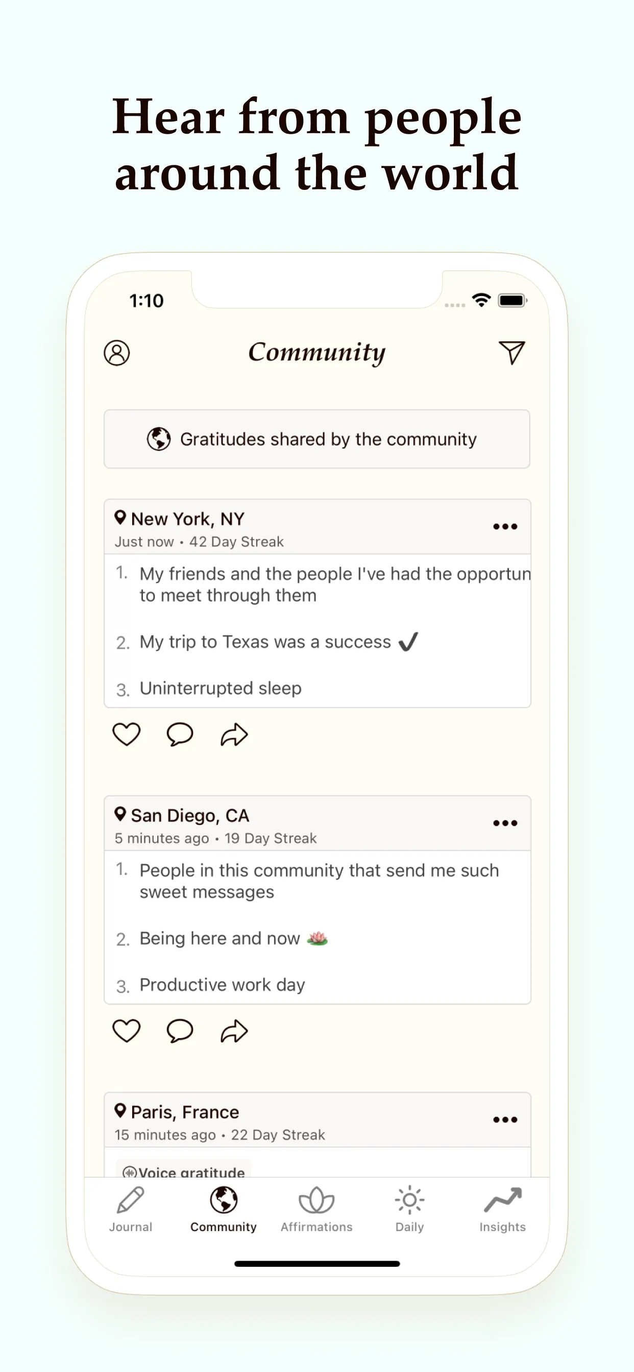 Gratitude Plus – Journal iphone screenshot 4