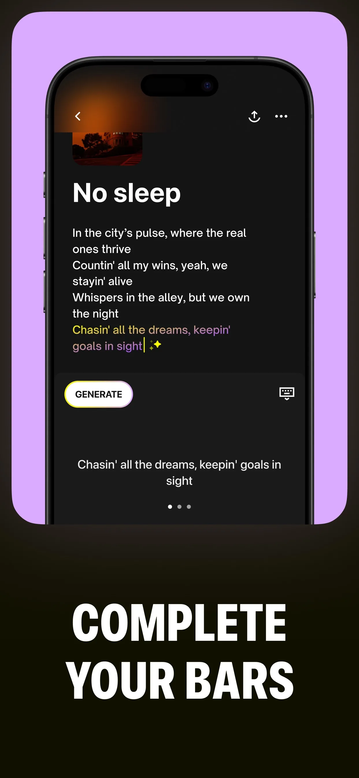 Lyric Studio - Rap Rhyme Maker iphone screenshot 6