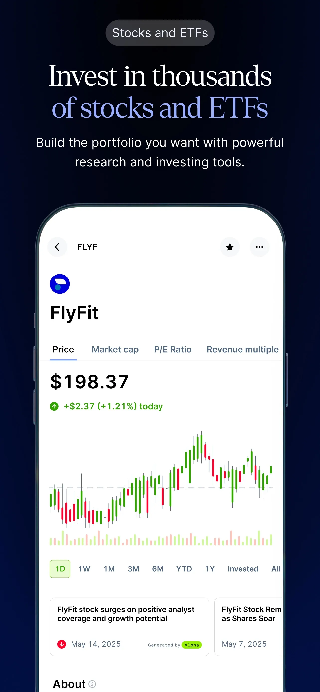 Public: Invest & Trade iphone screenshot 2