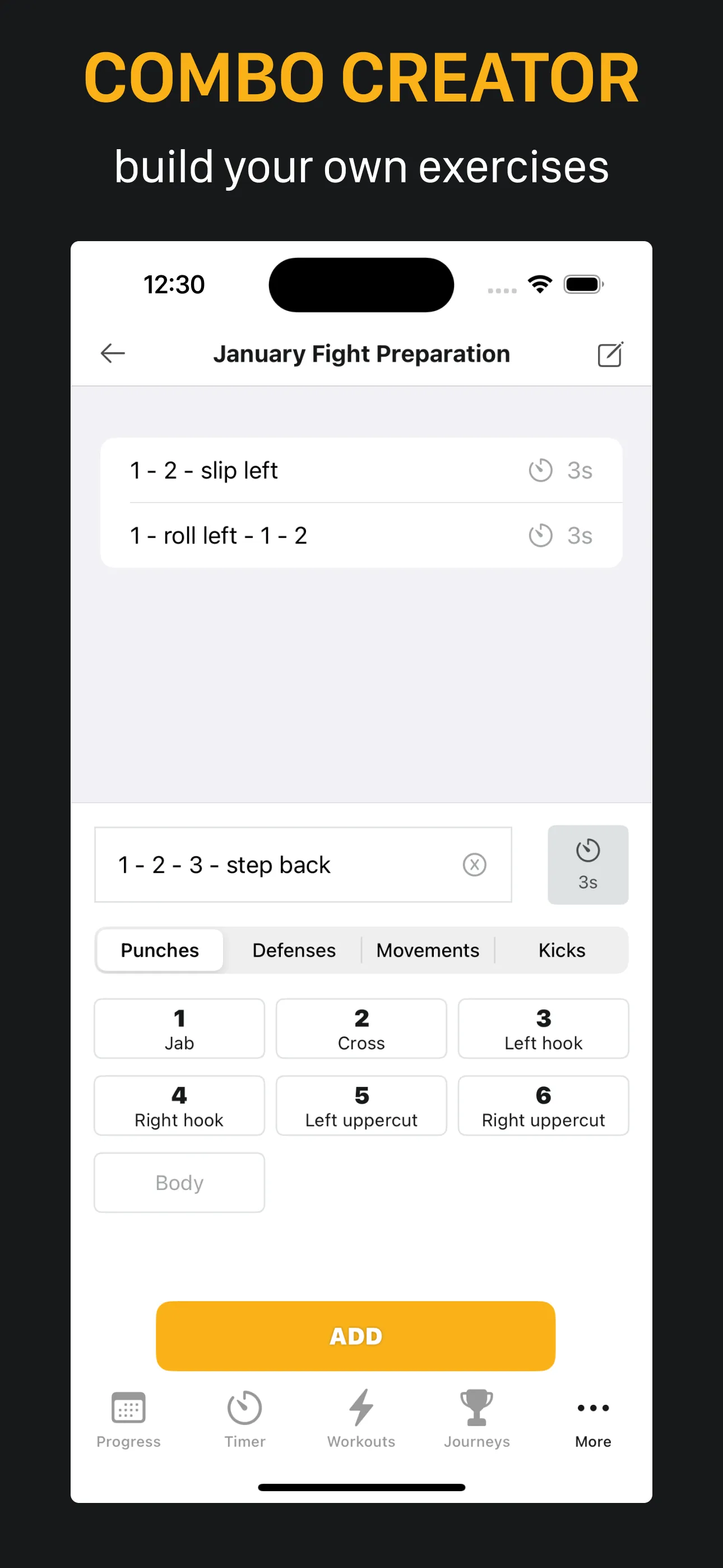Shadow Boxing Workout App iphone screenshot 10