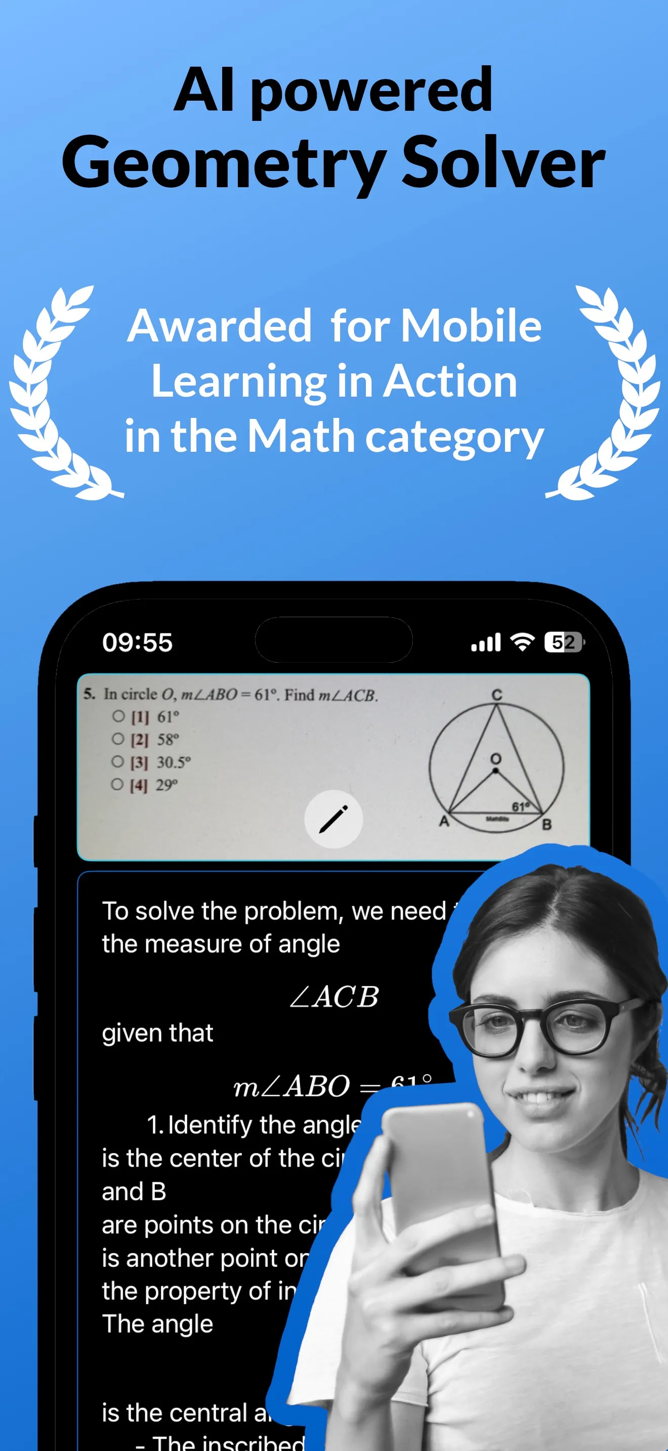 Geometry solver and calculator iphone screenshot 1