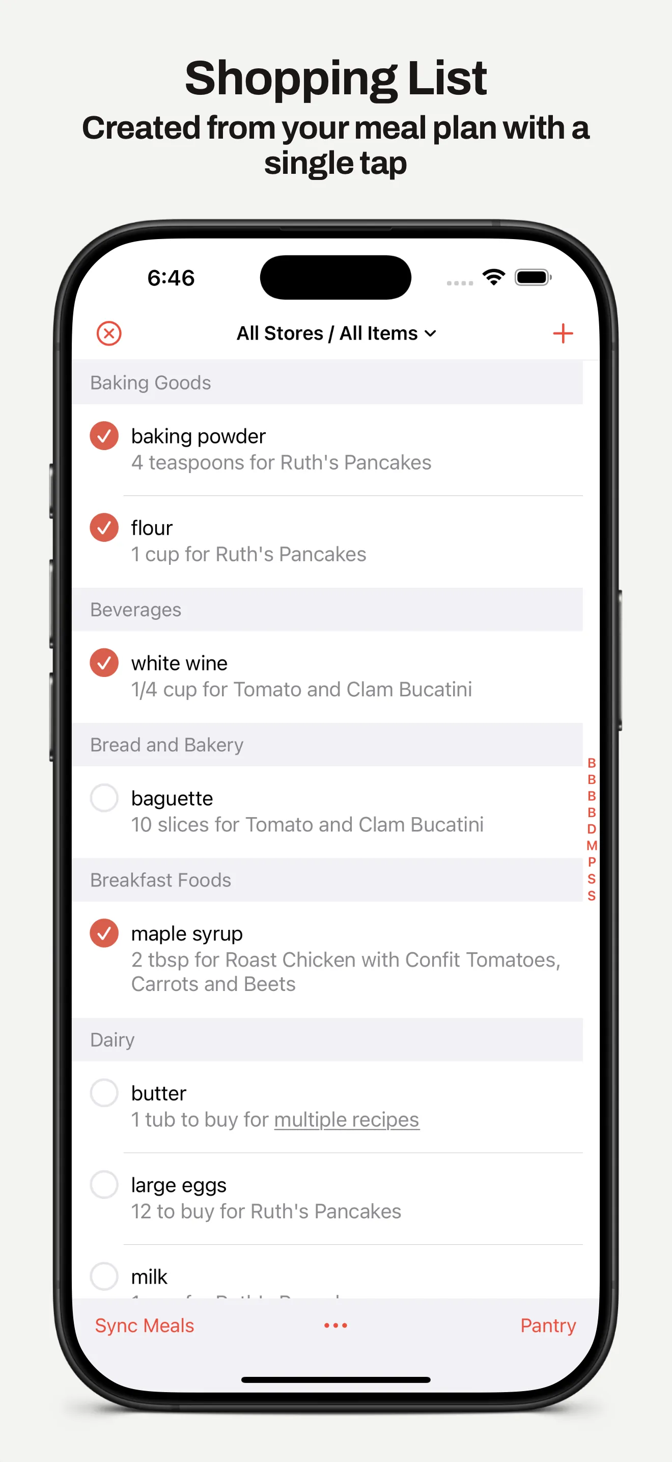 MealBoard - Meal Planner iphone screenshot 3