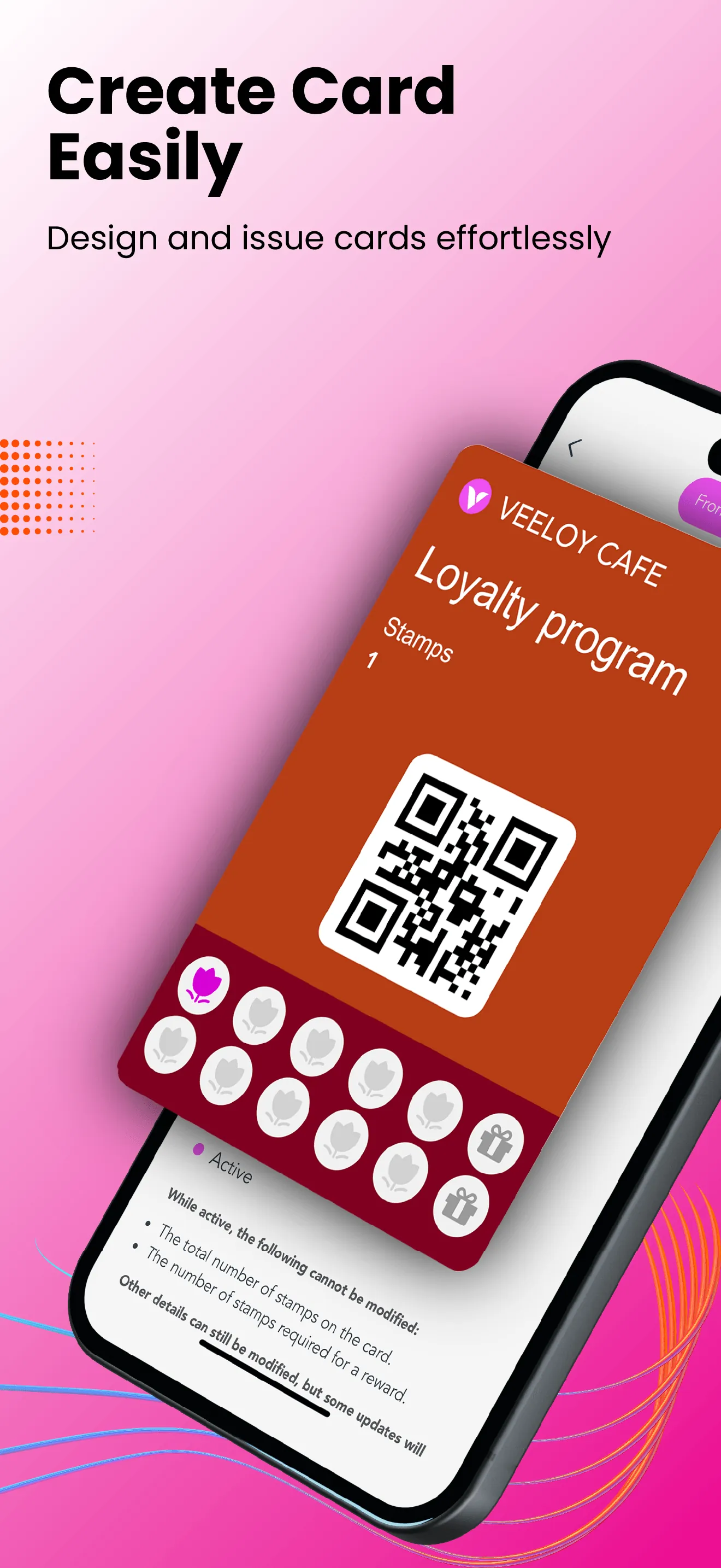 VeeCard — Digital Stamp Card iphone screenshot 2