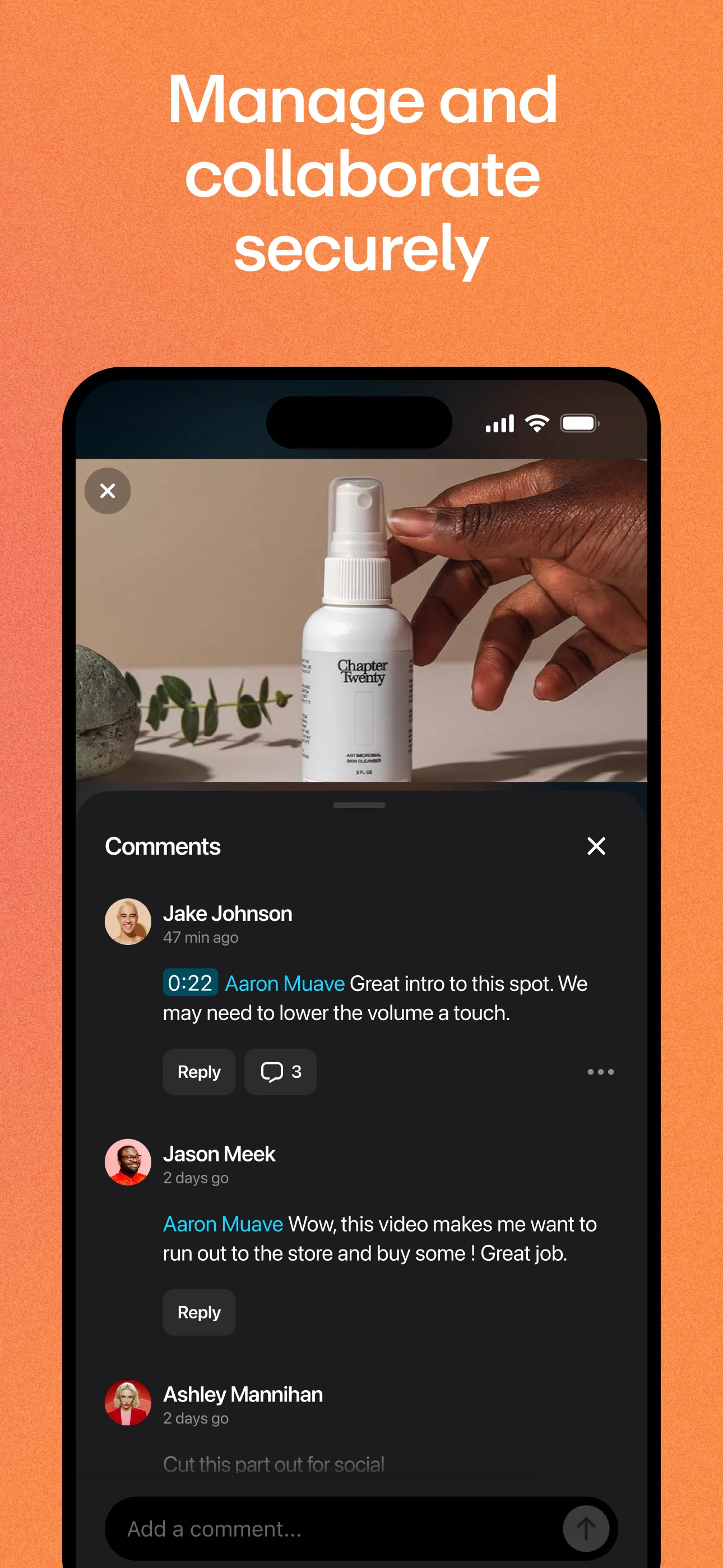 Vimeo iphone screenshot 3