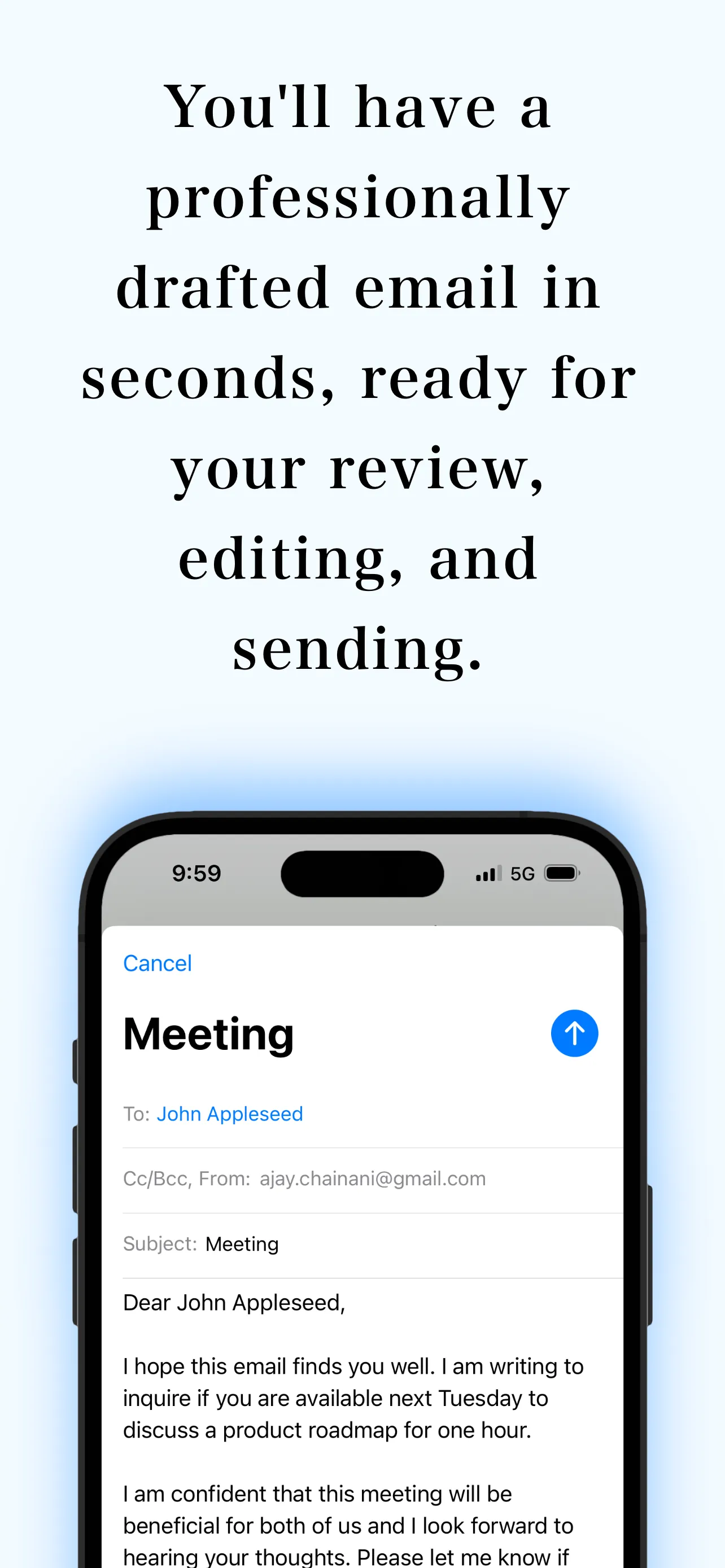 AI Email Writing Helper: MAILE iphone screenshot 3