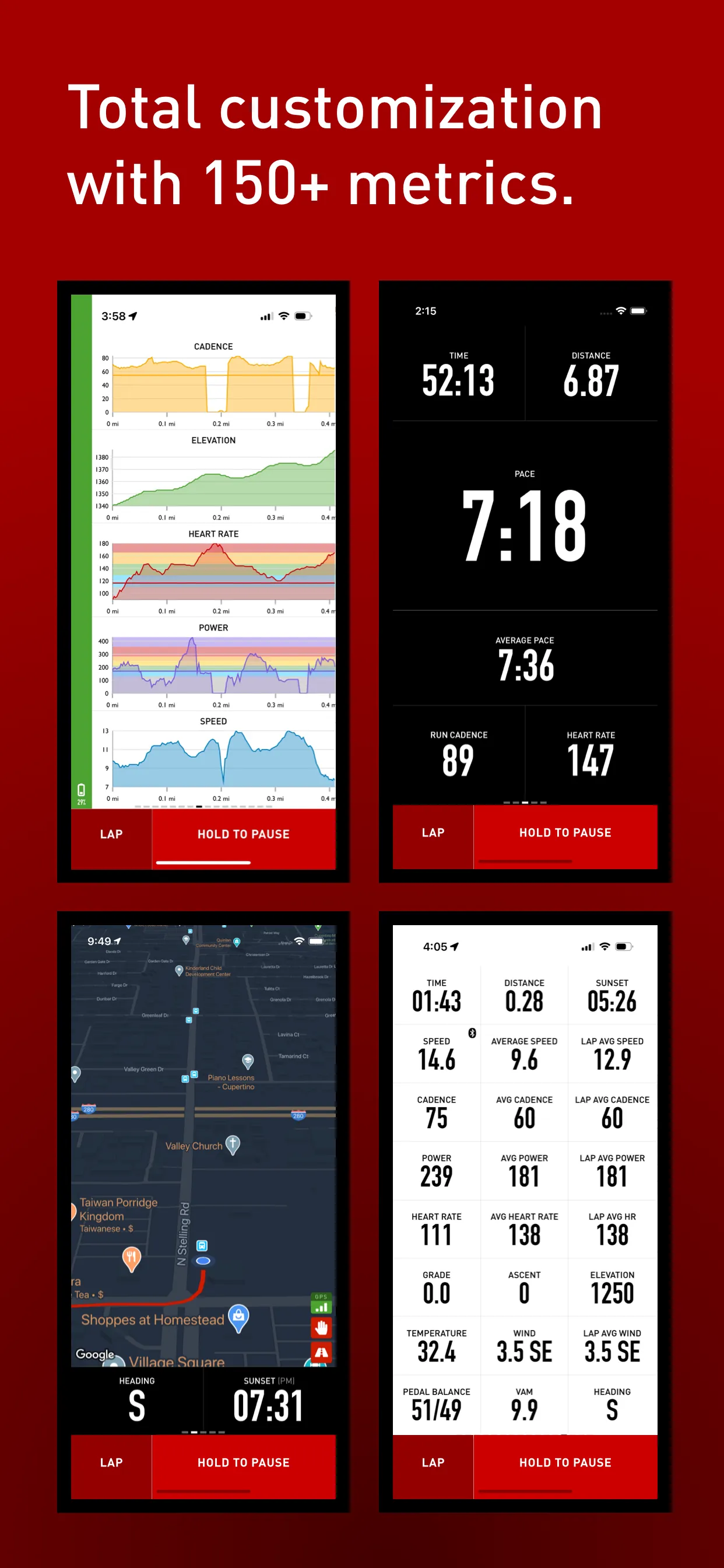 Bike & Run Tracker - Cadence iphone screenshot 9