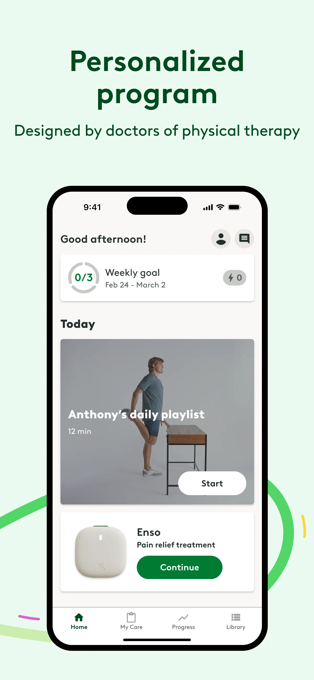Hinge Health iphone screenshot 2