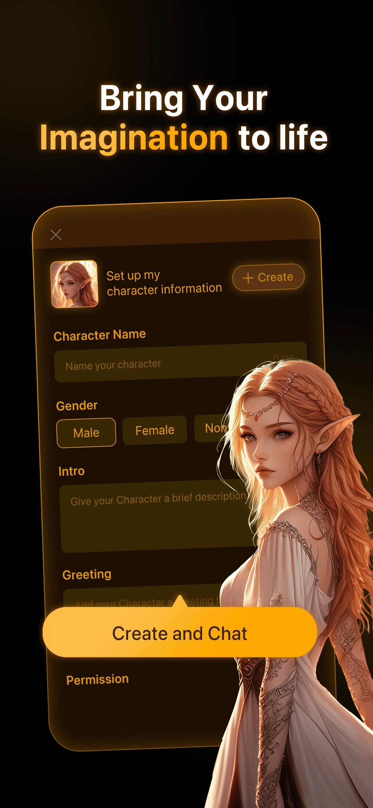 PolyBuzz: Chat with AI Friends iphone screenshot 4
