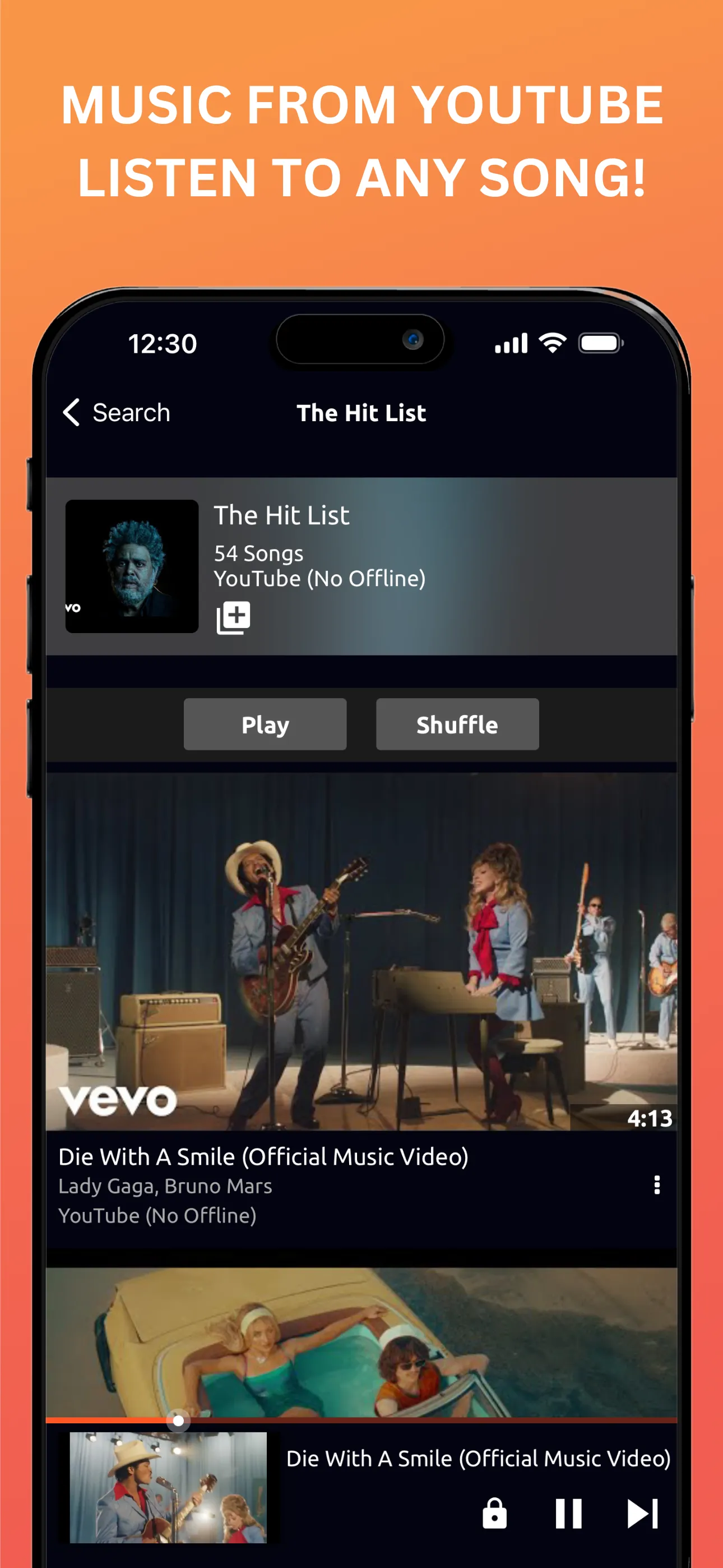 Music Downloader / MP3 Player iphone screenshot 3
