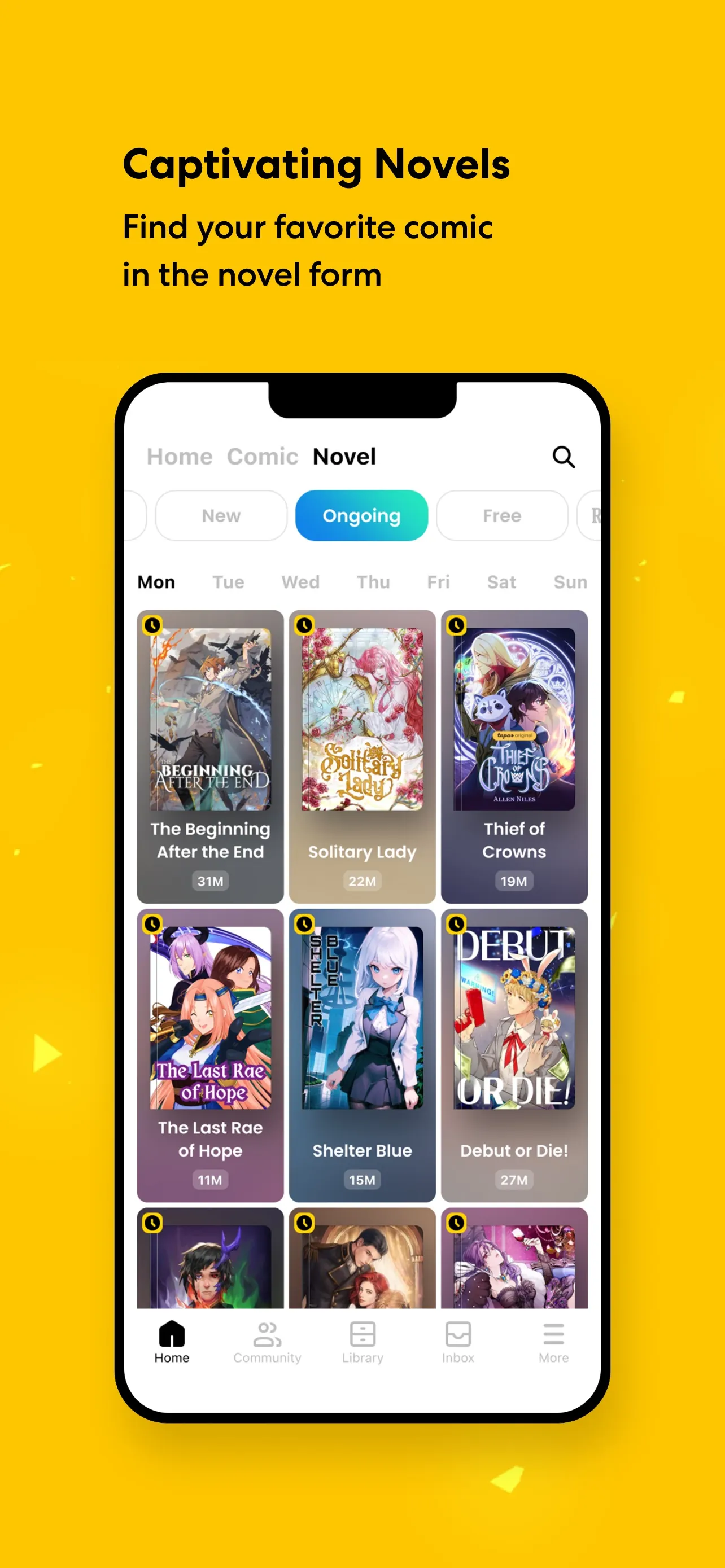 Tapas – Comics and Novels iphone screenshot 4