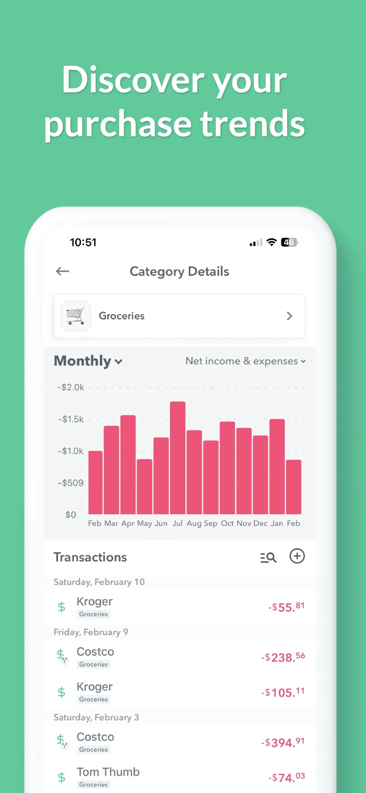 Weekly: Budget Planner App iphone screenshot 4