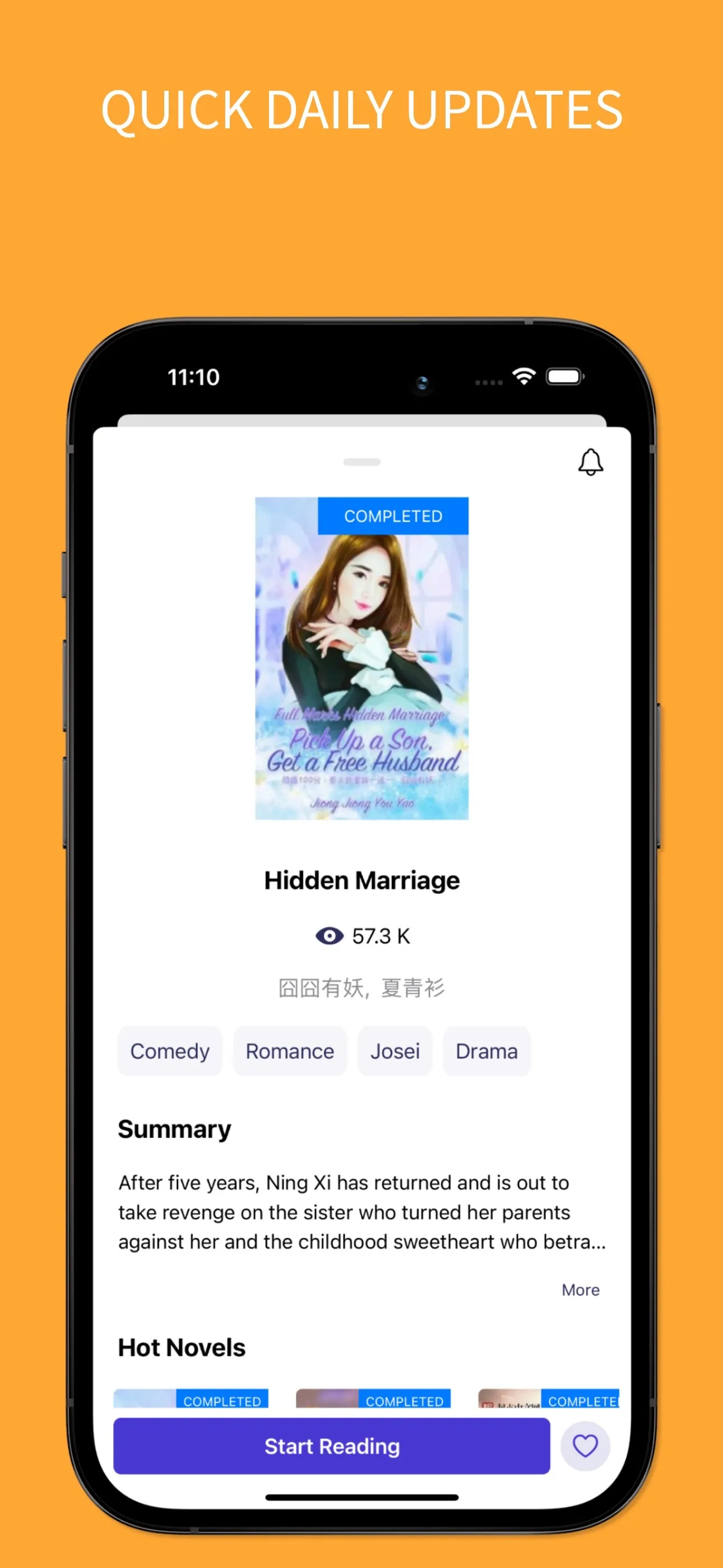NovelFull - Top Novel Reader iphone screenshot 4
