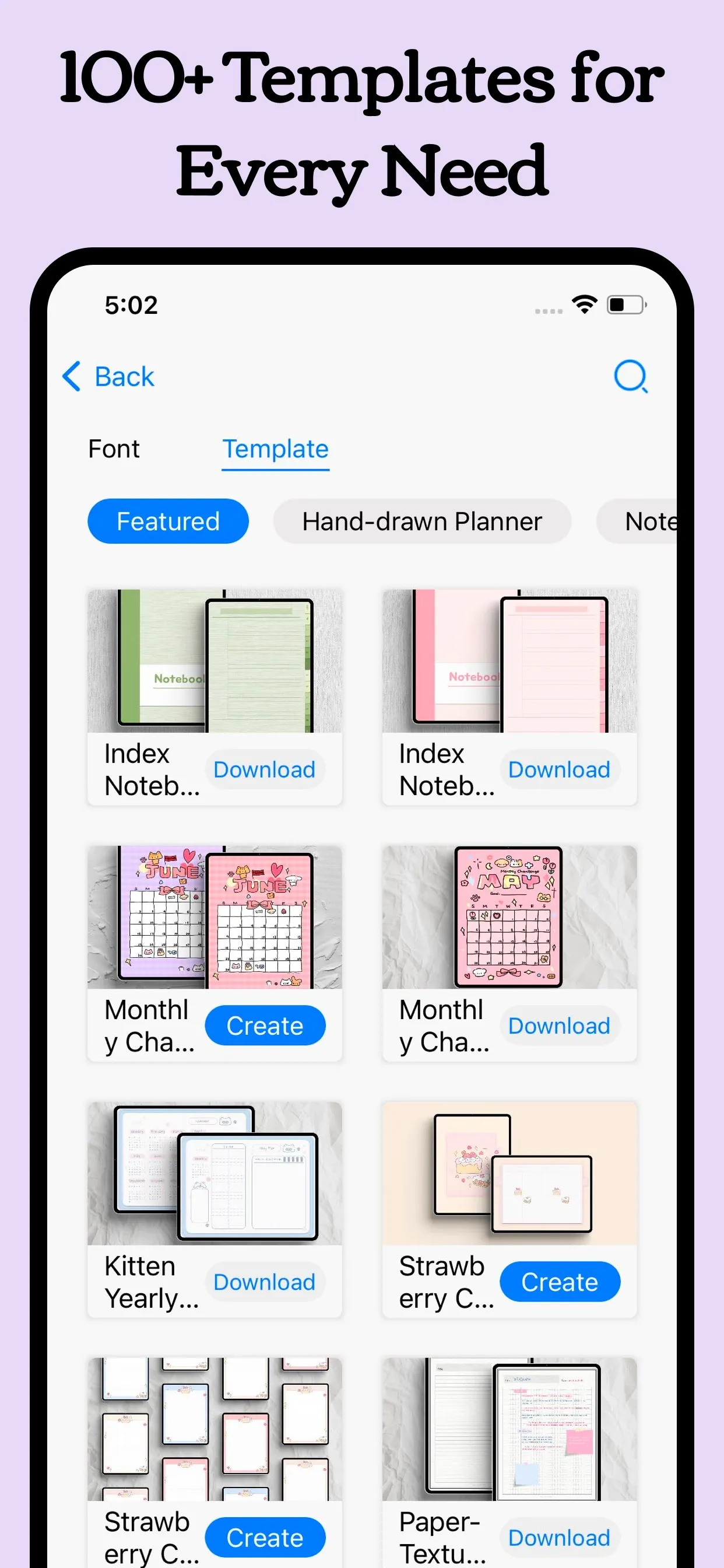 Freenotes - Notes Taking & PDF iphone screenshot 3