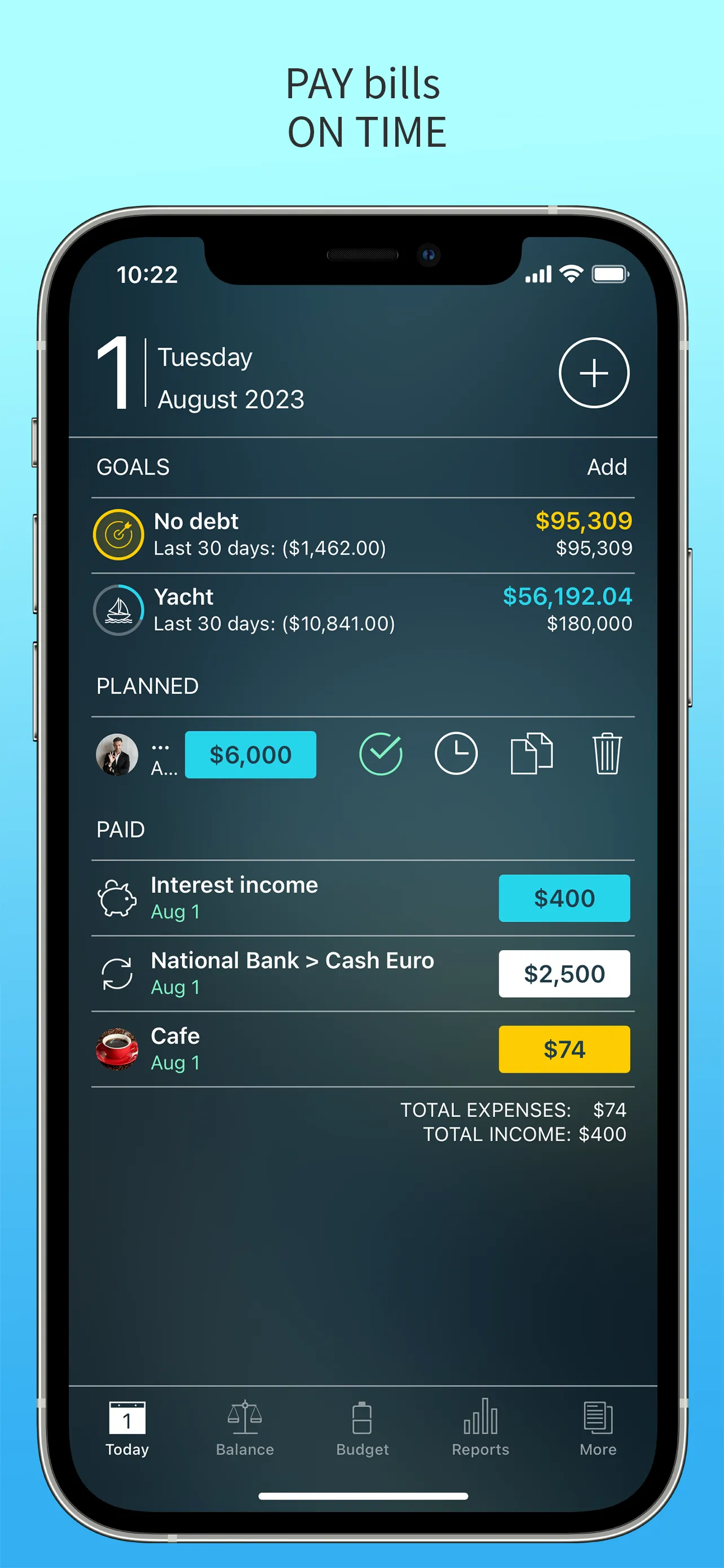 Money Pro: Personal Finance AR iphone screenshot 4