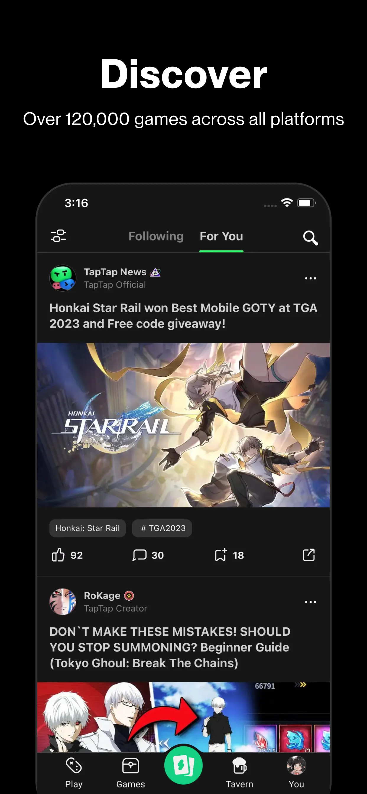 TapTap iphone screenshot 1