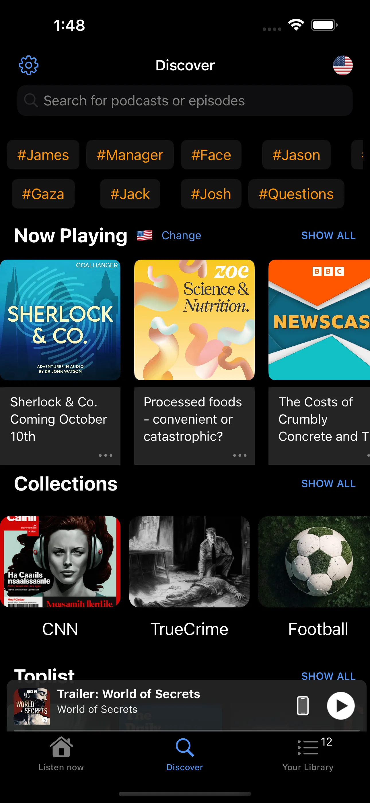 Pods- Podcast Player iphone screenshot 7
