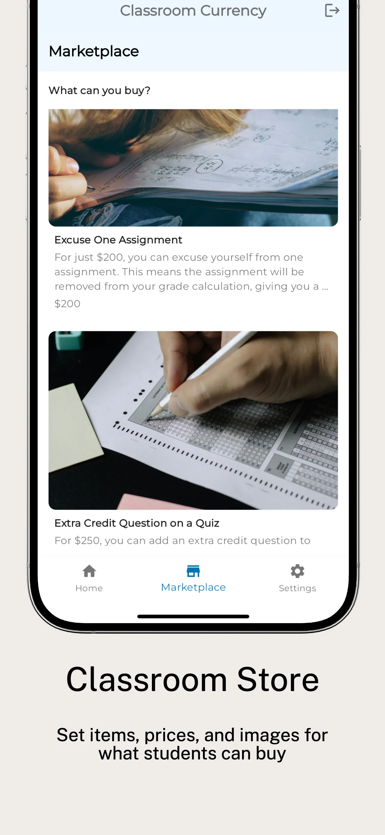 Classroom Currency iphone screenshot 6