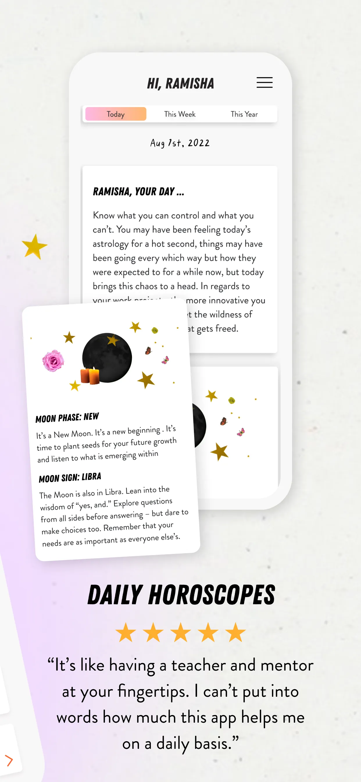 CHANI: Your Astrology Guide iphone screenshot 2