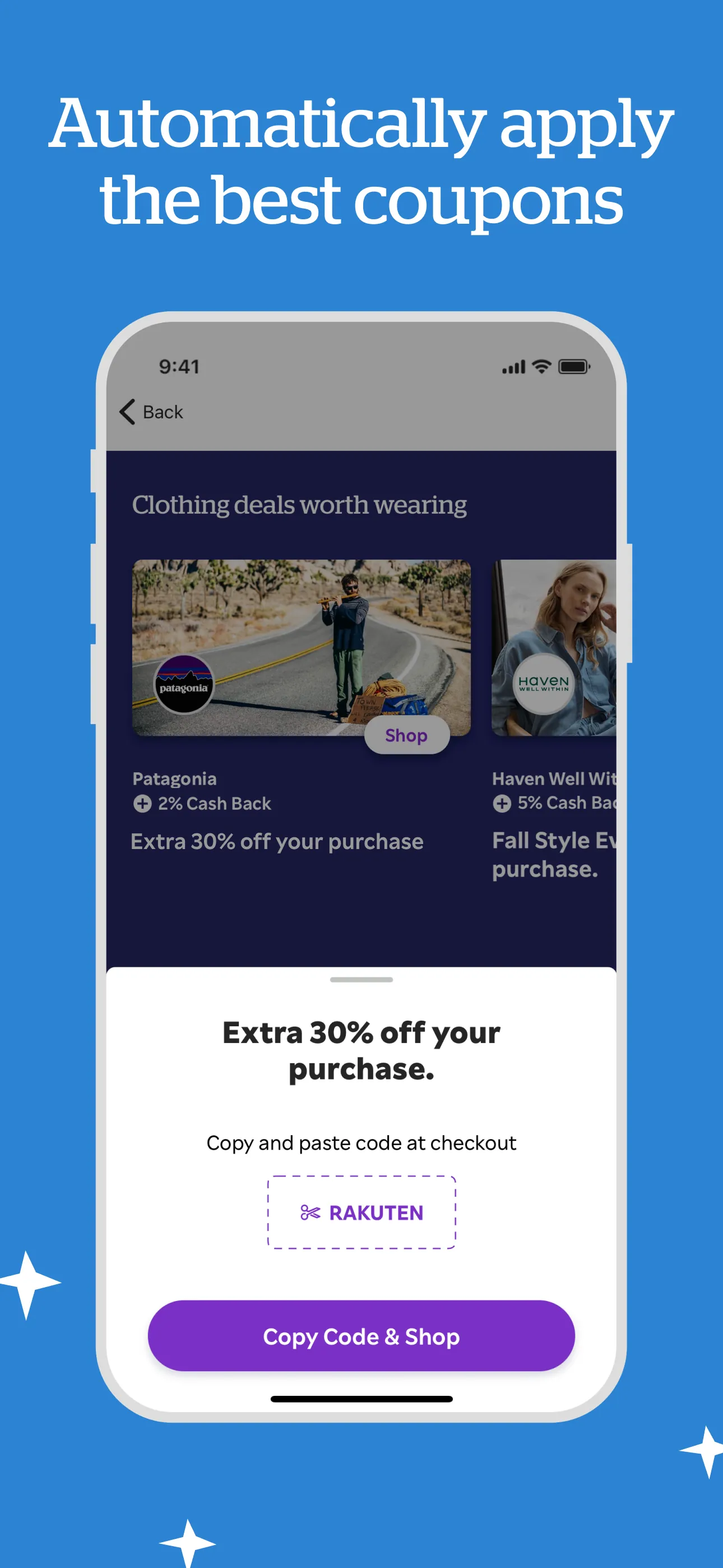 Rakuten: Cash Back & Deals iphone screenshot 3